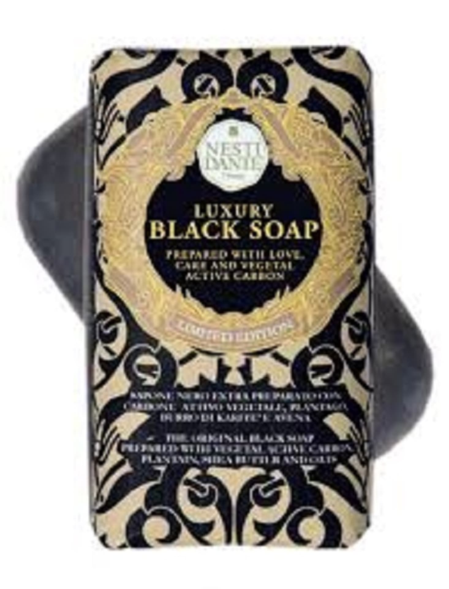 

NESTI DANTE Luxury Black Soap mydło toaletowe 250g