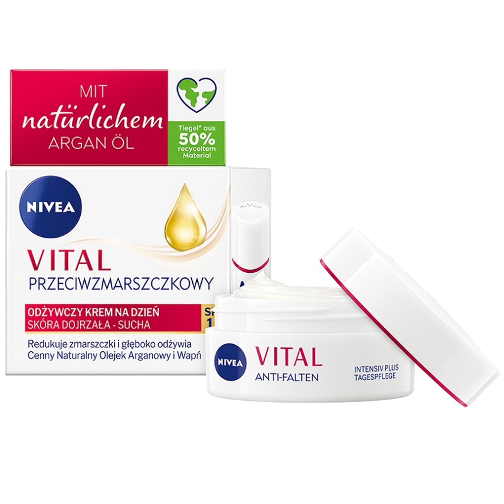 

NIVEA Vital Intensive Pro odżywczy krem na dzień SPF15 50ml