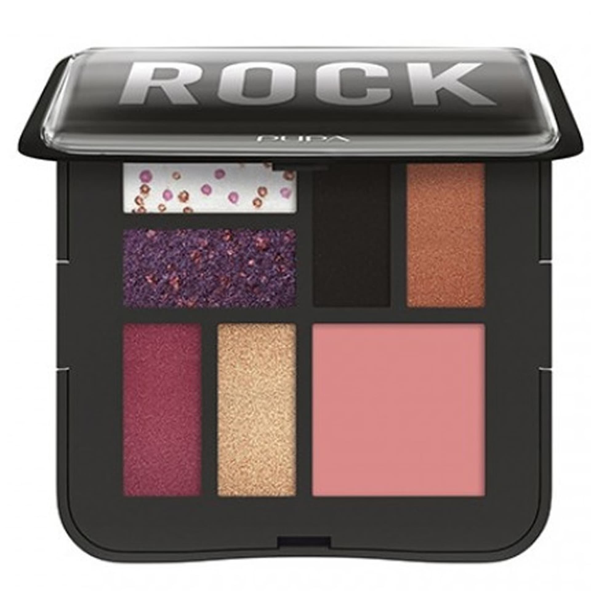 

PUPA 3D Effects Design S Eyeshadow Palette paleta cieni do powiek Black 8g