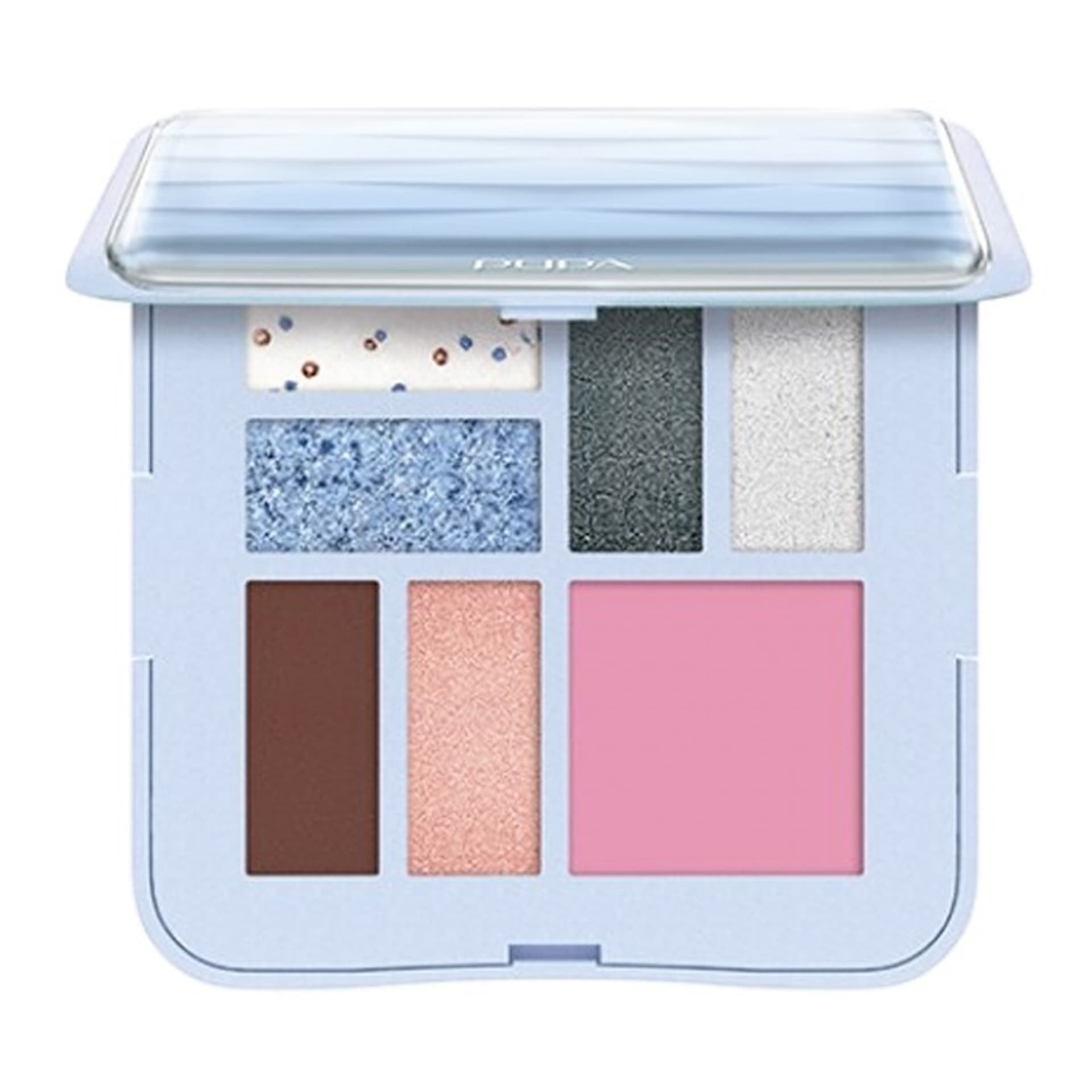 

PUPA 3D Effects Design S Eyeshadow Palette paleta cieni do powiek Light Blue 8g