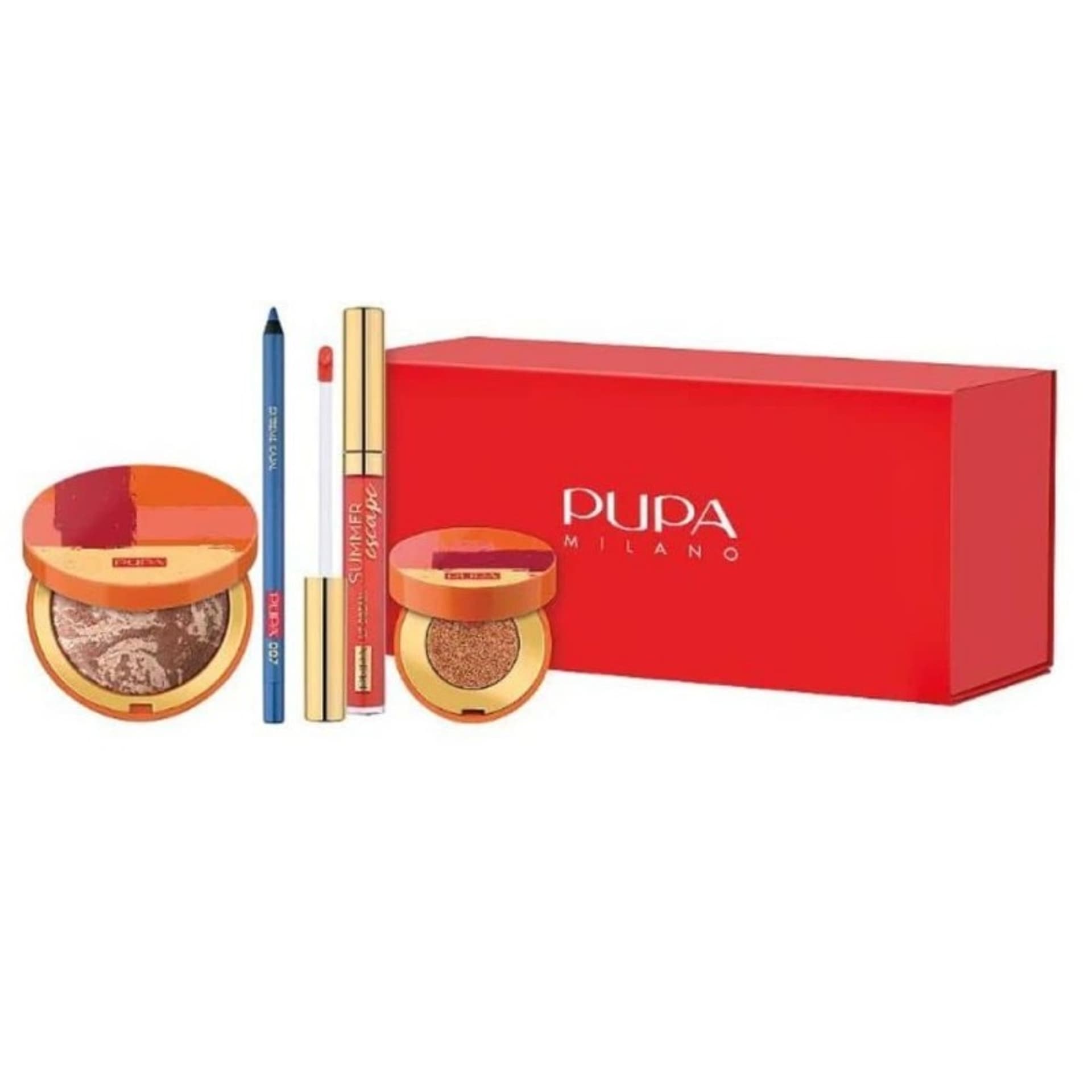

PUPA SET My Fabulous Beauty Box kredka do oczu 1,6g + pomadka w płynie 4,5ml + cień do powiek 2g + bronzer 7g