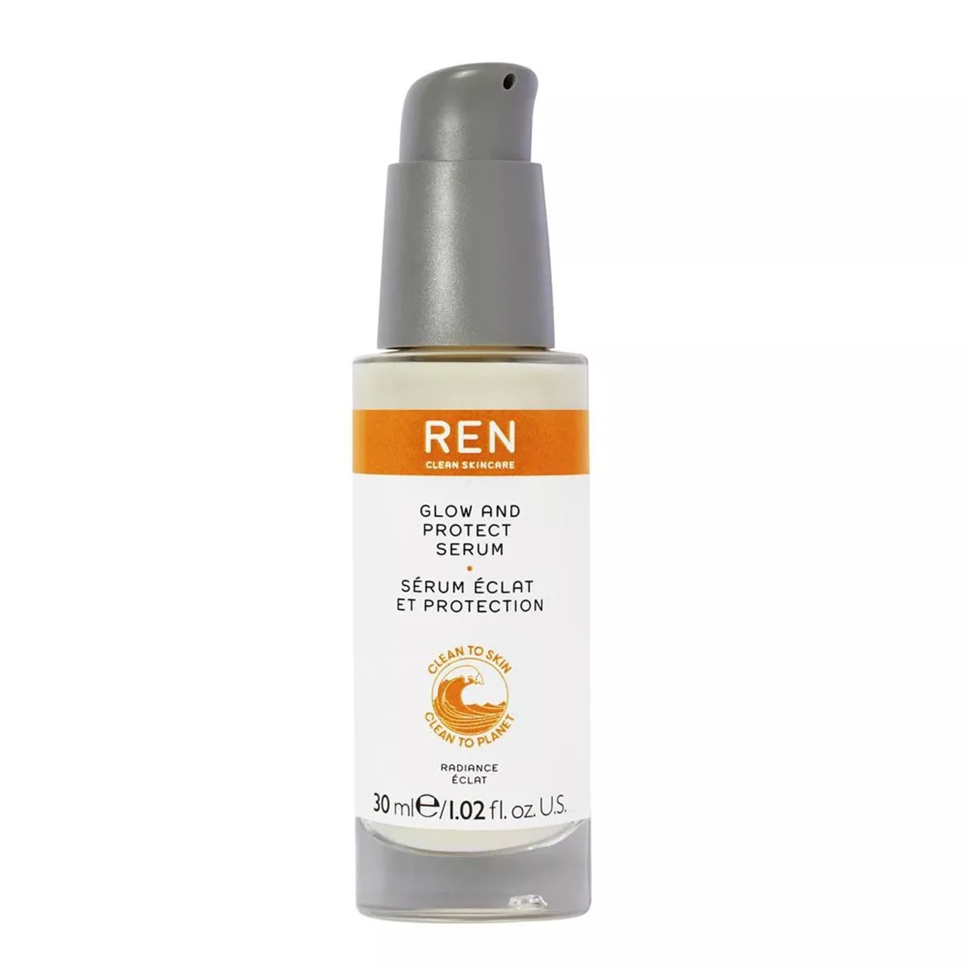 

REN Glow and Protect Serum rozświetlająco-ochronne serum do twarzy 30ml