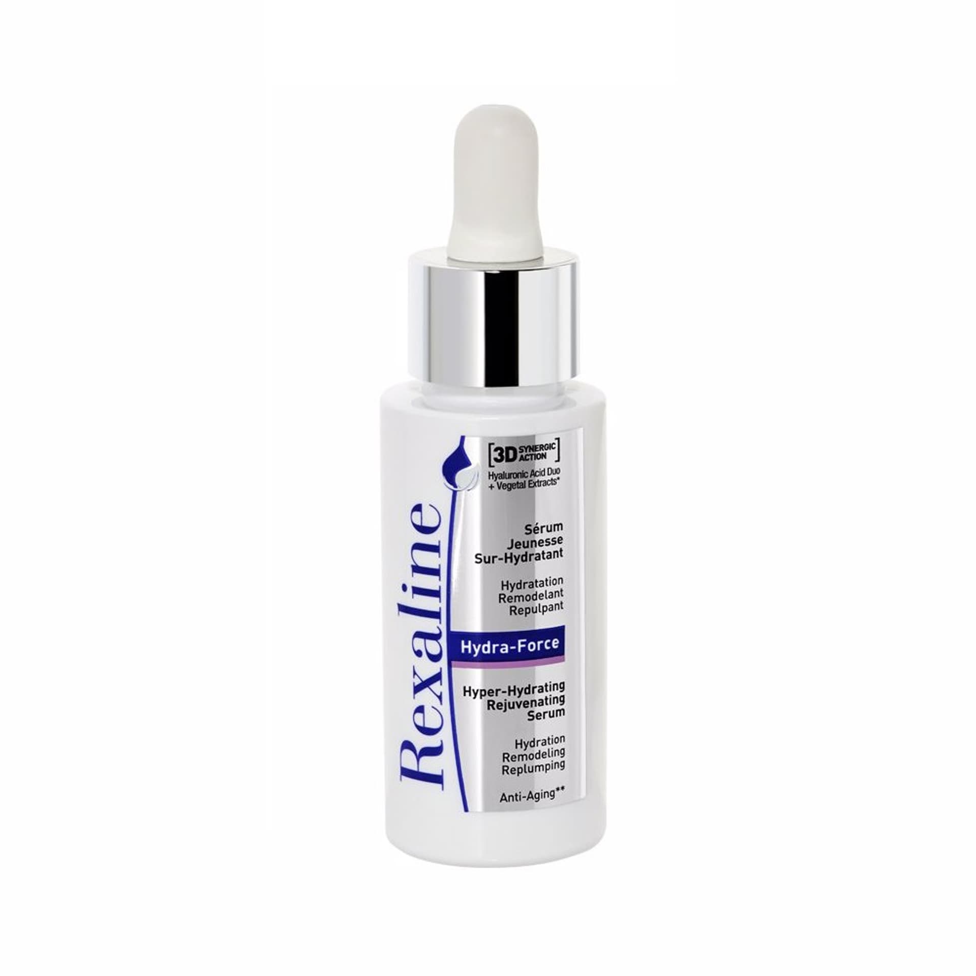 

REXALINE 3D Hydra-Force Hyper-Hydrating Rejuvenating Serum odmładzające serum do wszystkich rodzajów skóry 30ml