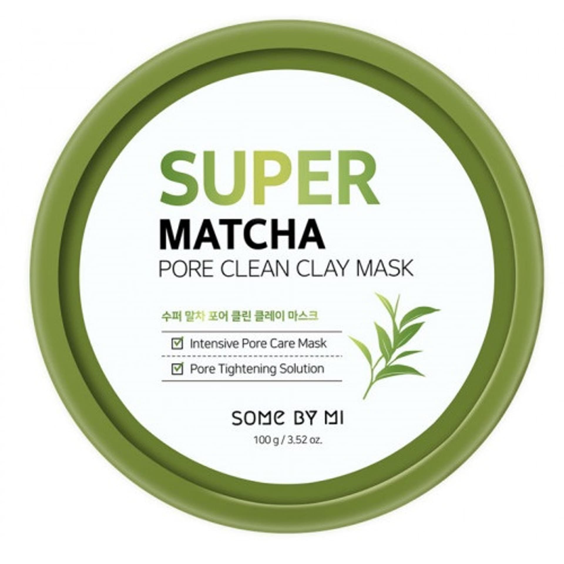 

SOME BY MI Super Matcha Pore Clean Clay Mask oczyszczająca maska do twarzy 100g