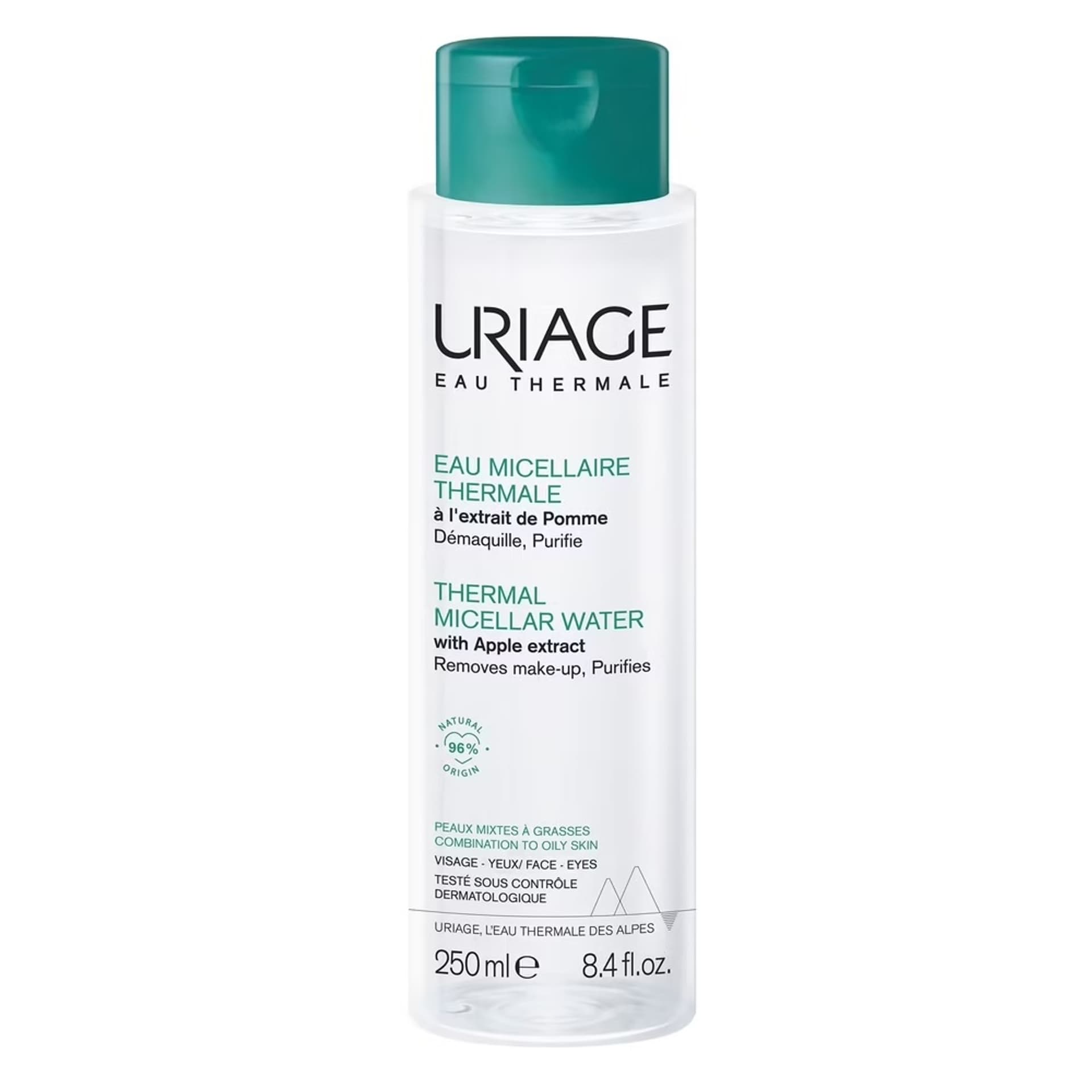 

URIAGE Thermal Micellar Water Combination To Oily Skin woda micelarna do przetłuszczającej się skóry twarzy 250ml