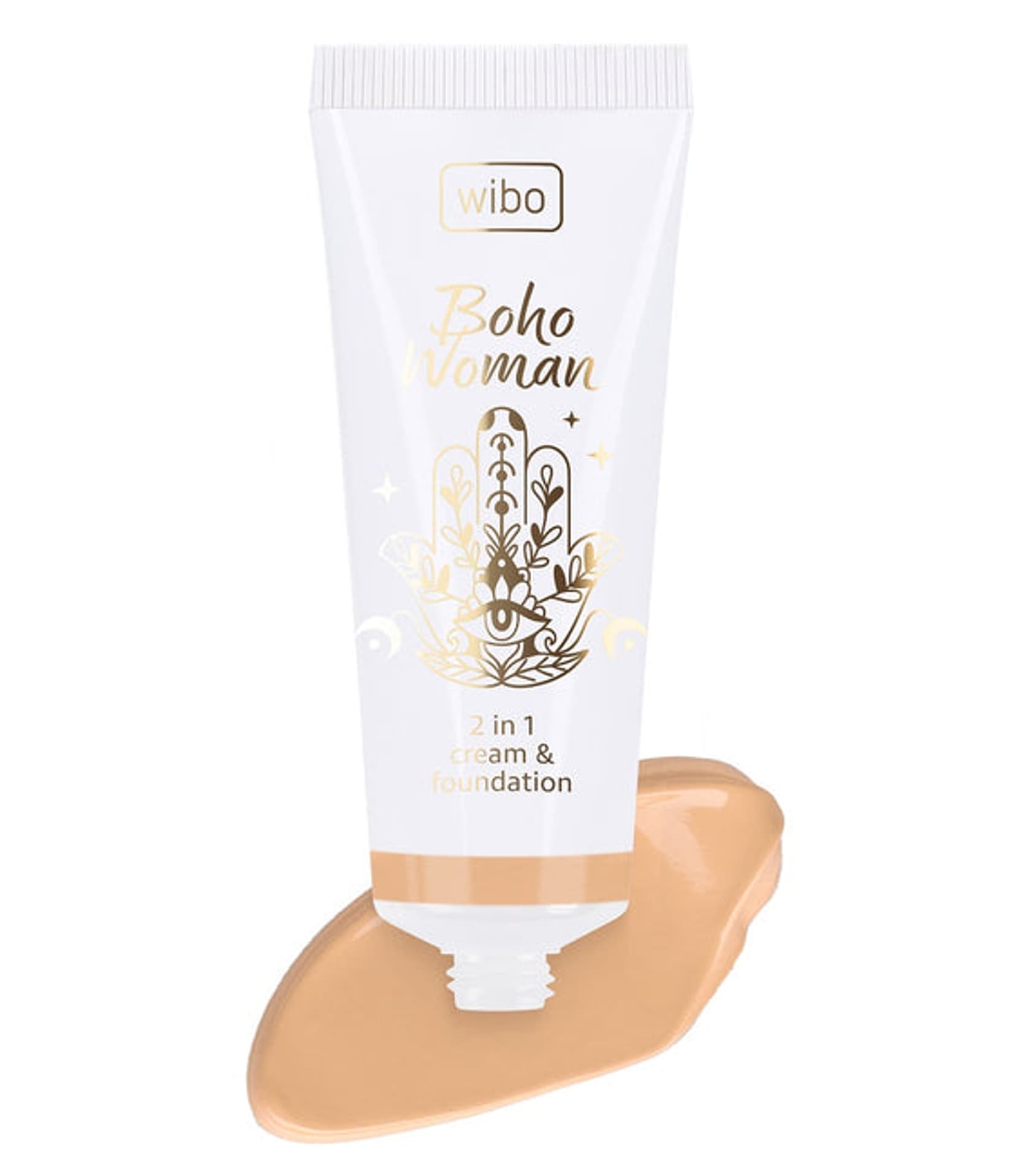 

WIBO Boho Woman 2in1 CreamFoundation kremowy podkład nr 2 25g