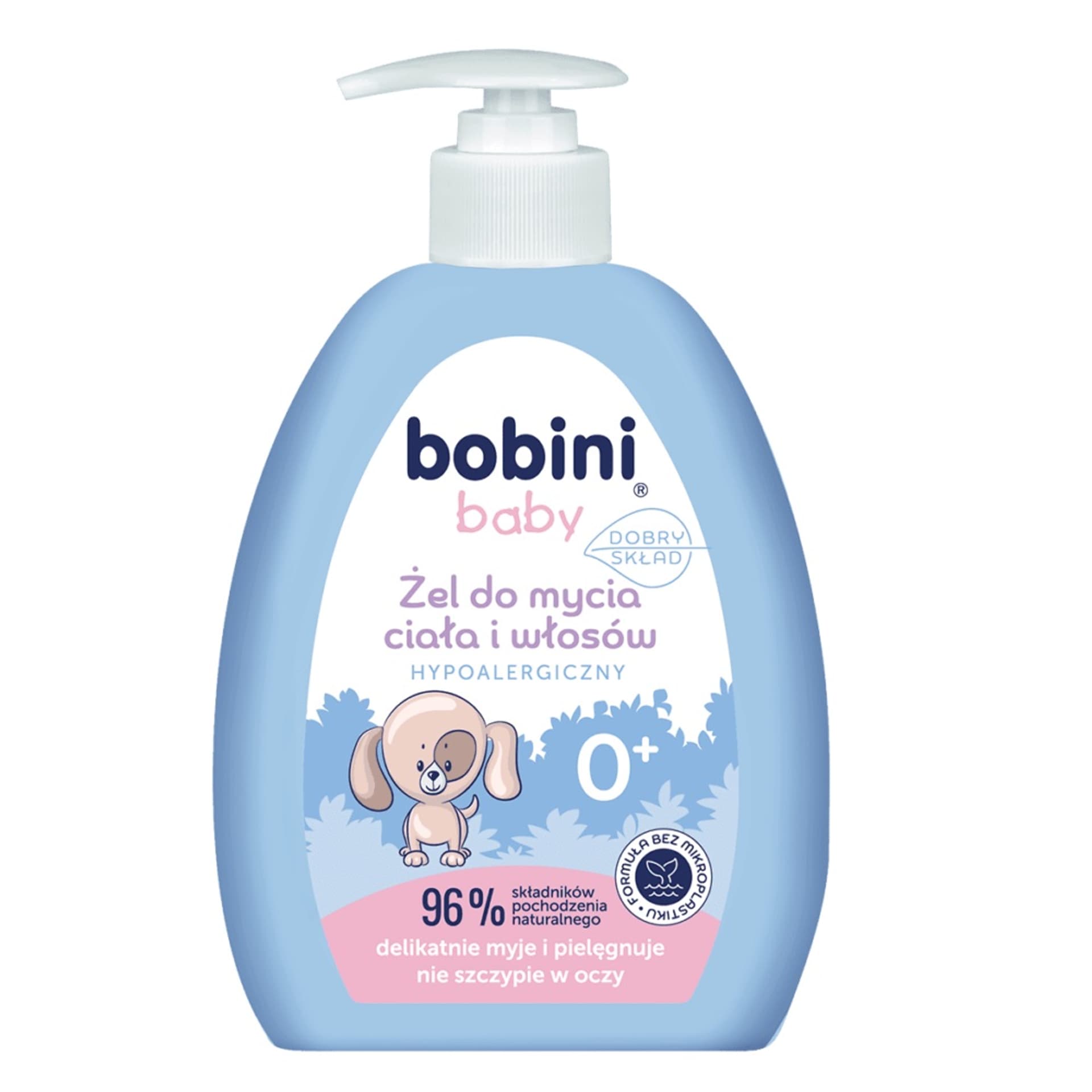 

BOBINI Baby hypoalergiczny żel do mycia ciała i włosów 300ml