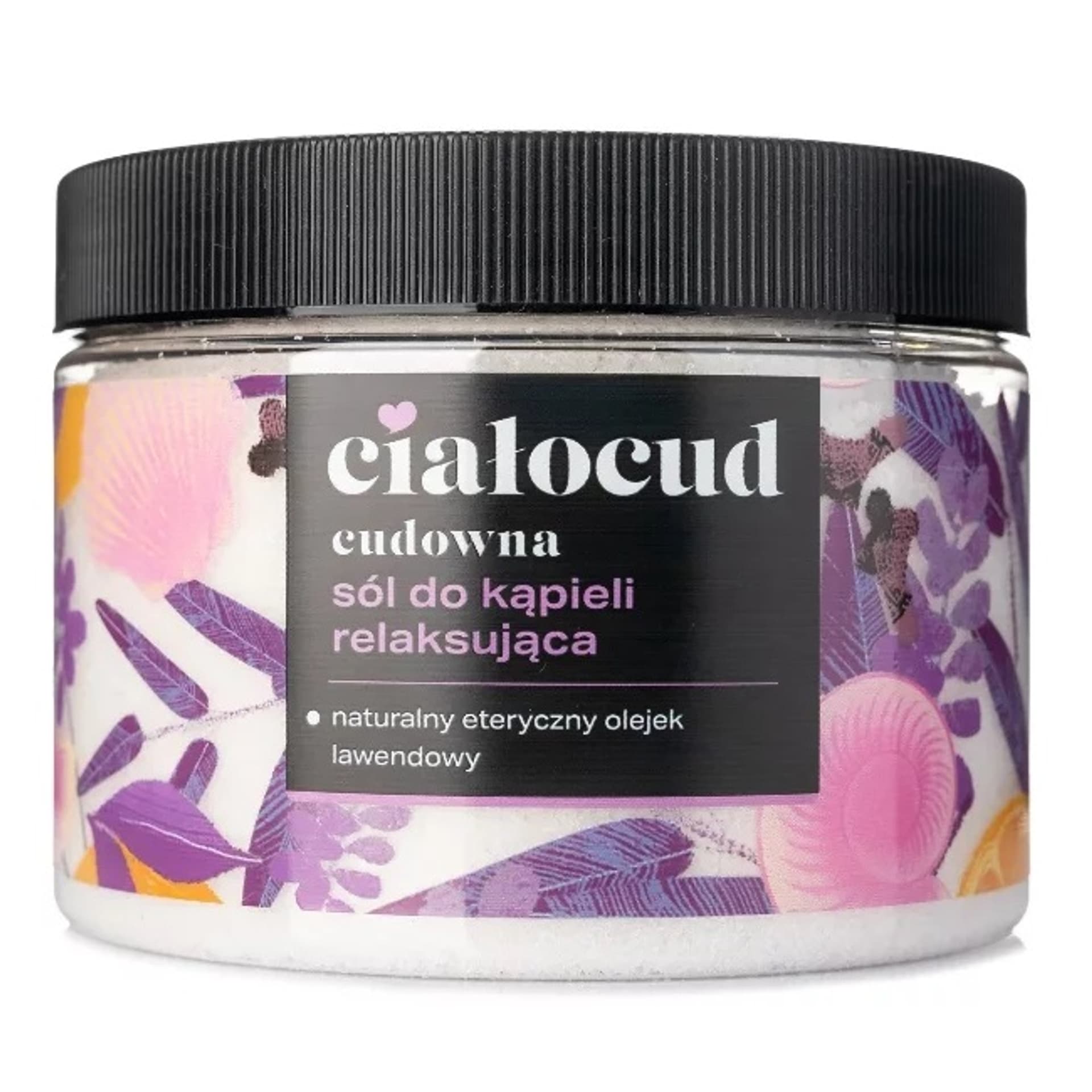 

CIAŁOCUD Sól do kąpieli z olejkiem lawendowym Relaksująca 500g