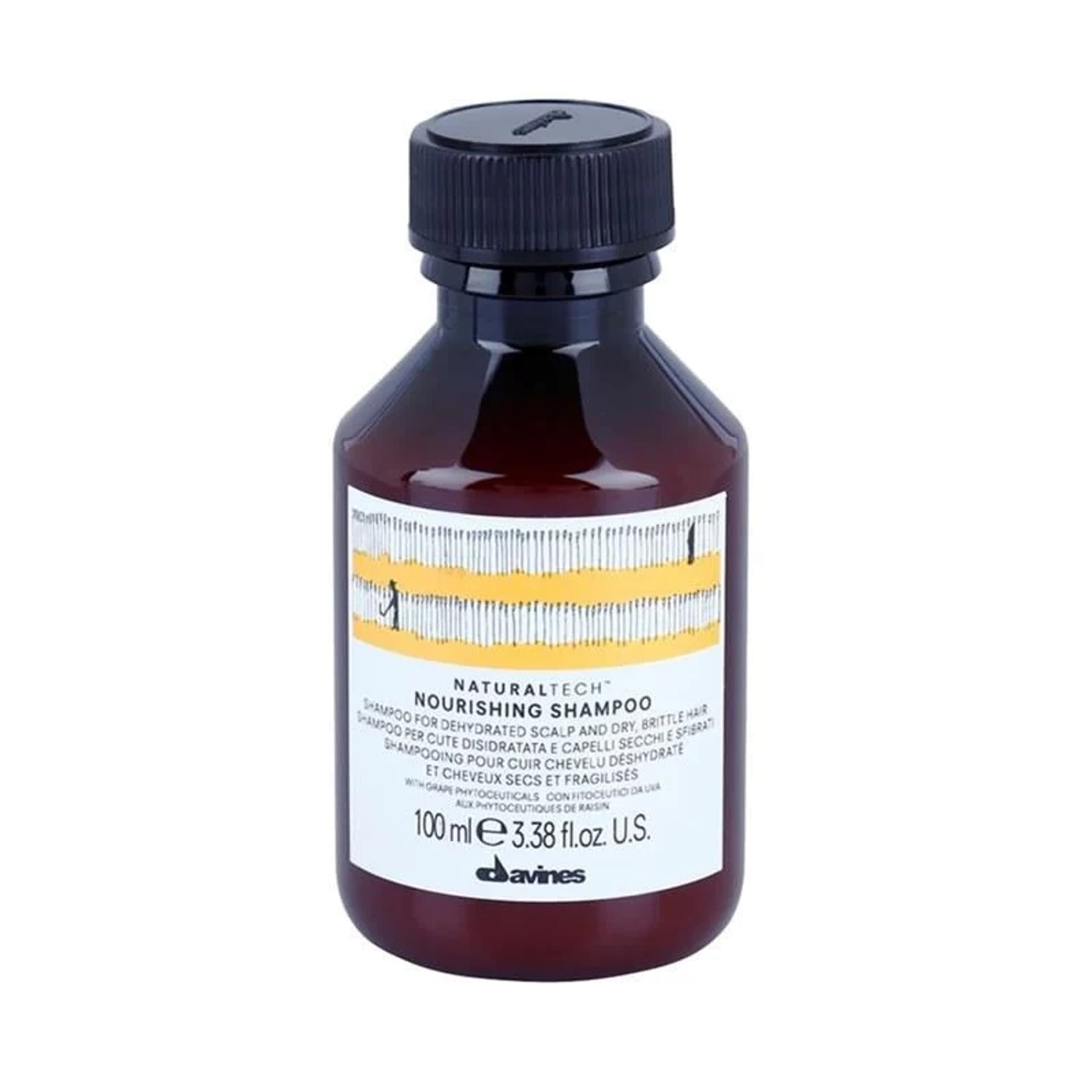 

DAVINES Naturaltech Nourishing Shampoo nawilżający szampon do suchych i łamliwych włosów 100ml