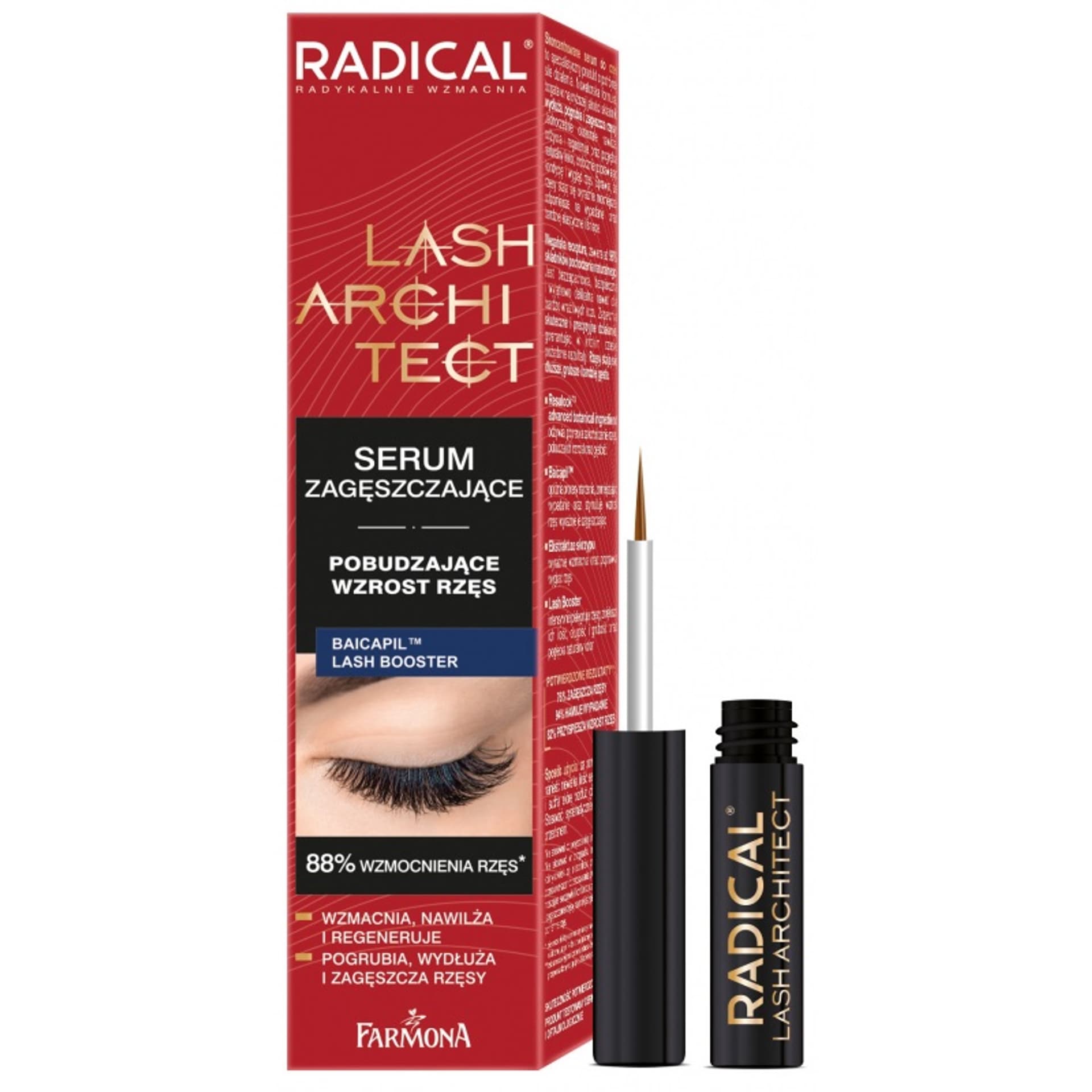 

Farmona Radical Lash Architect Serum zagęszczające - pobudzające wzrost rzęs 5ml