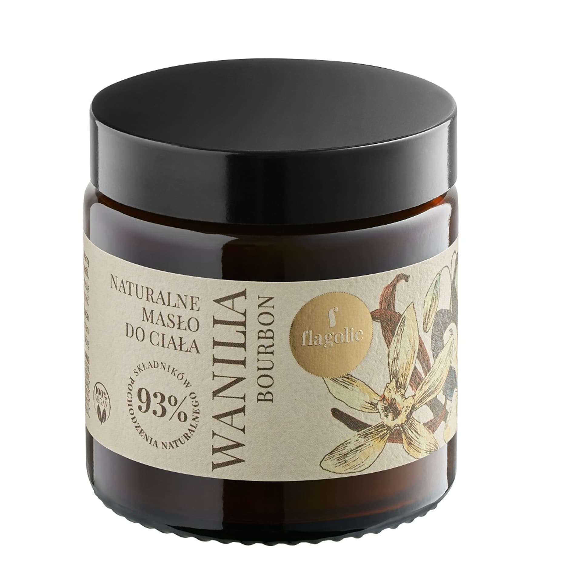 

FLAGOLIE Naturalne masło do ciała Wanilia 115ml