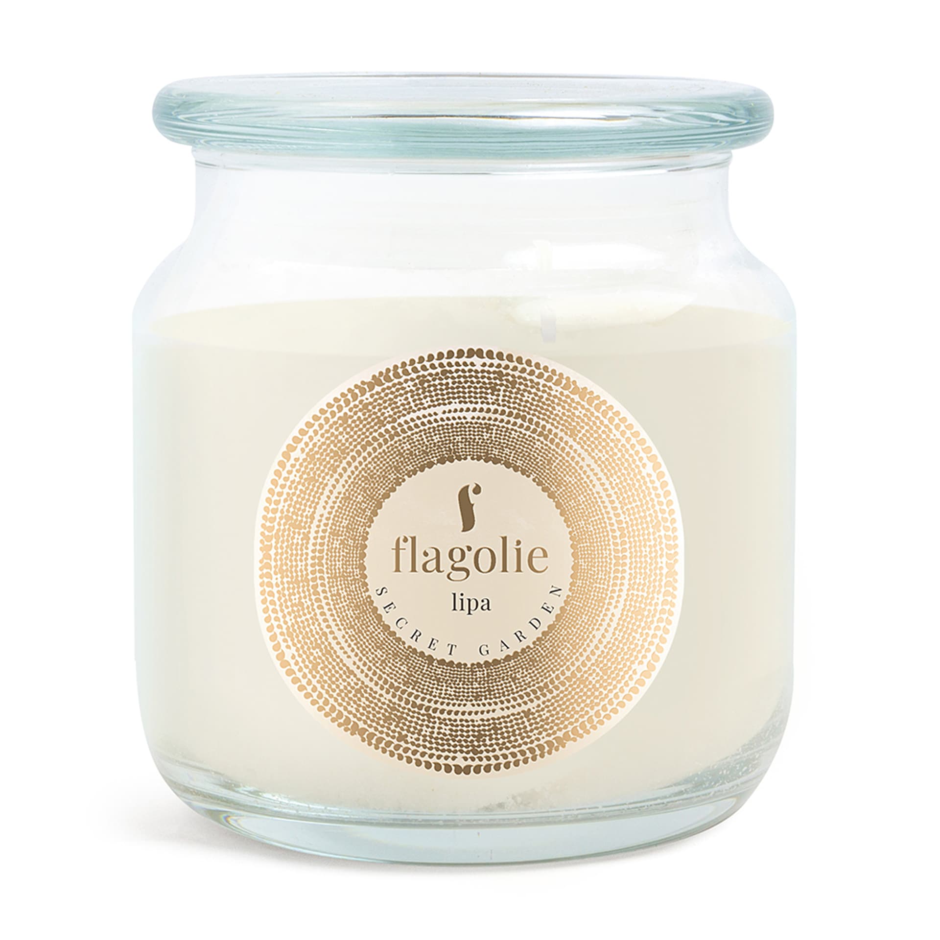 

FLAGOLIE Secret Garden świeca zapachowa Lipa 400g