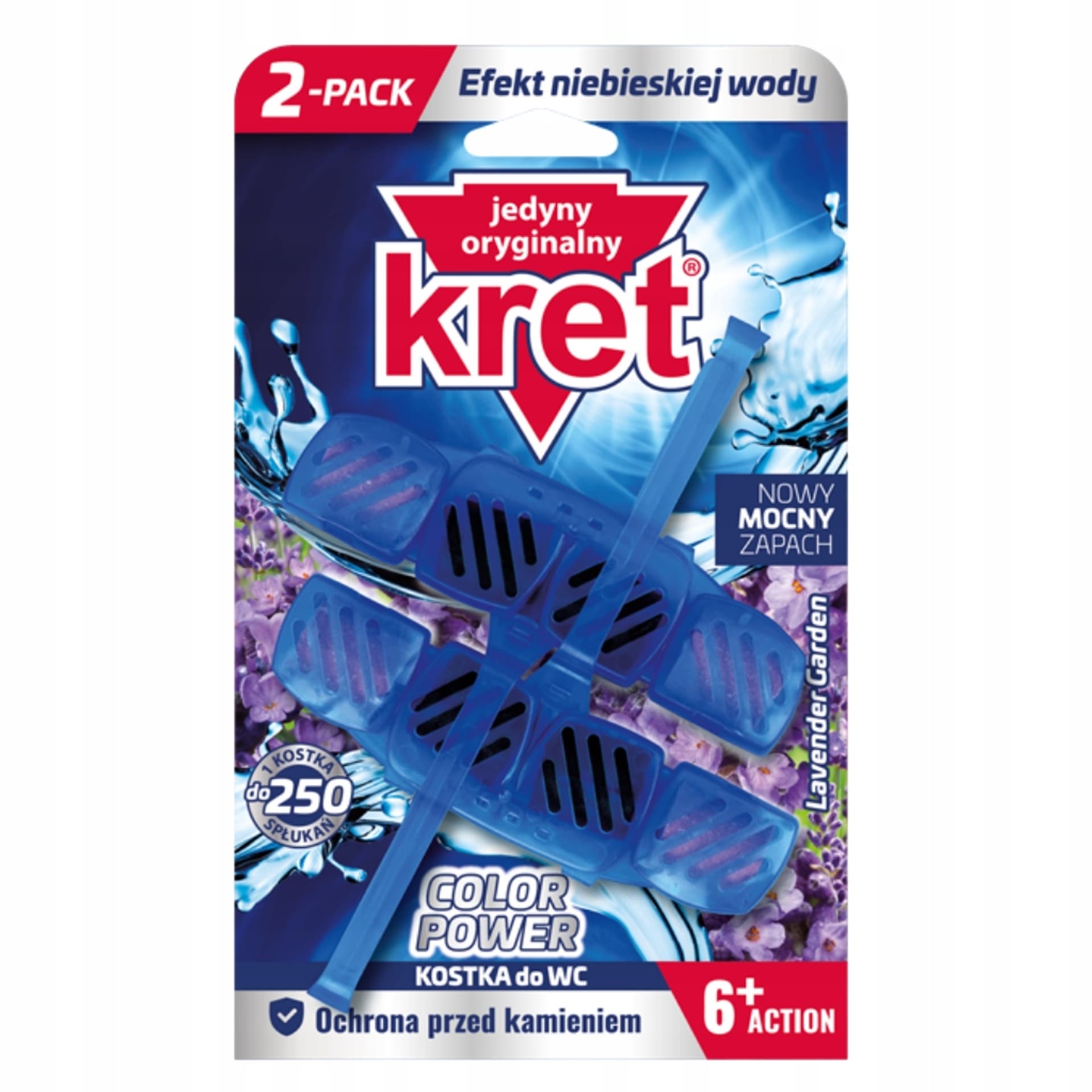 

KRET Color Power zawieszka do WC Lawenda Garden 2szt.