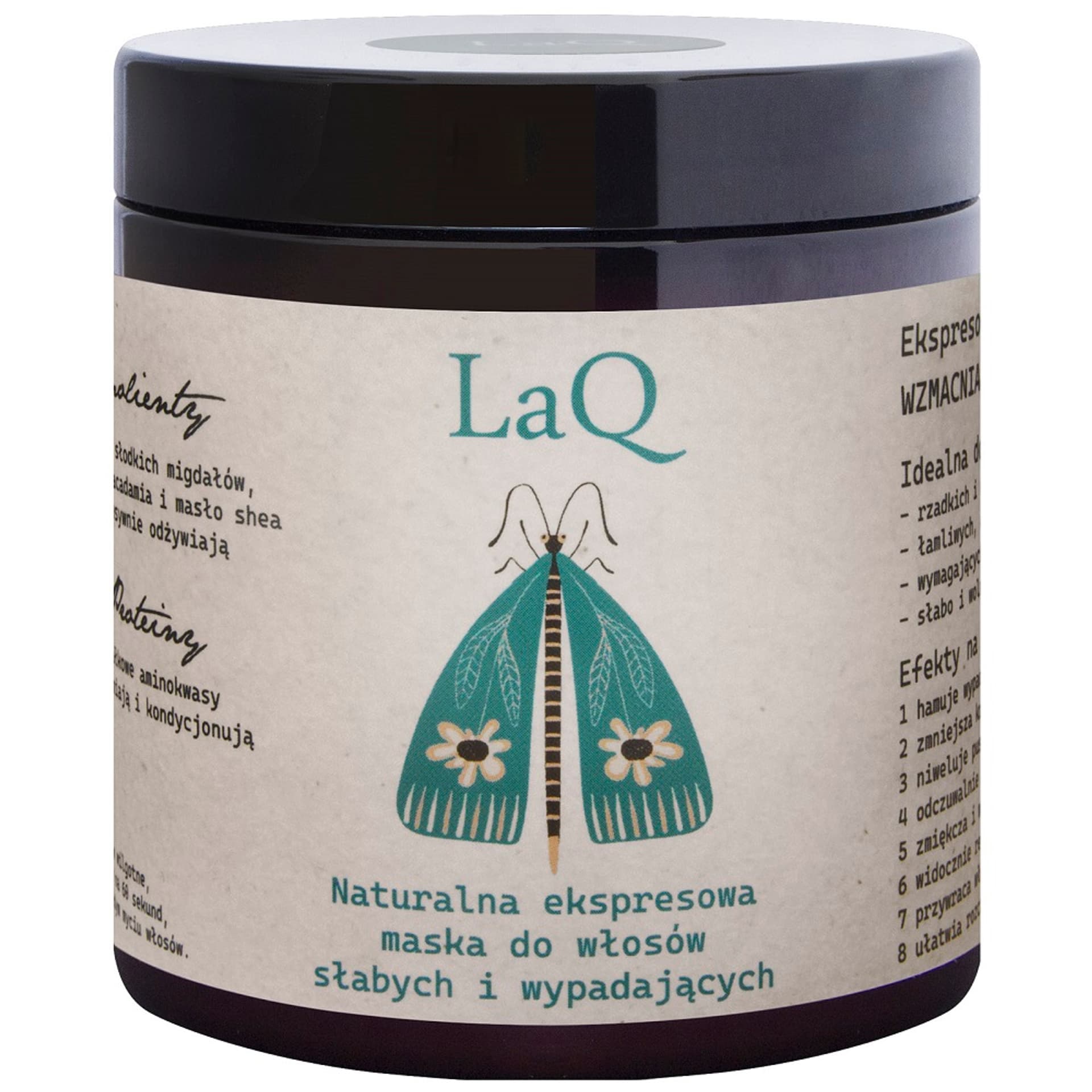 

LAQ Ekspresowa maska do włosów wzmacniająco-odżywcza 8w1 250ml