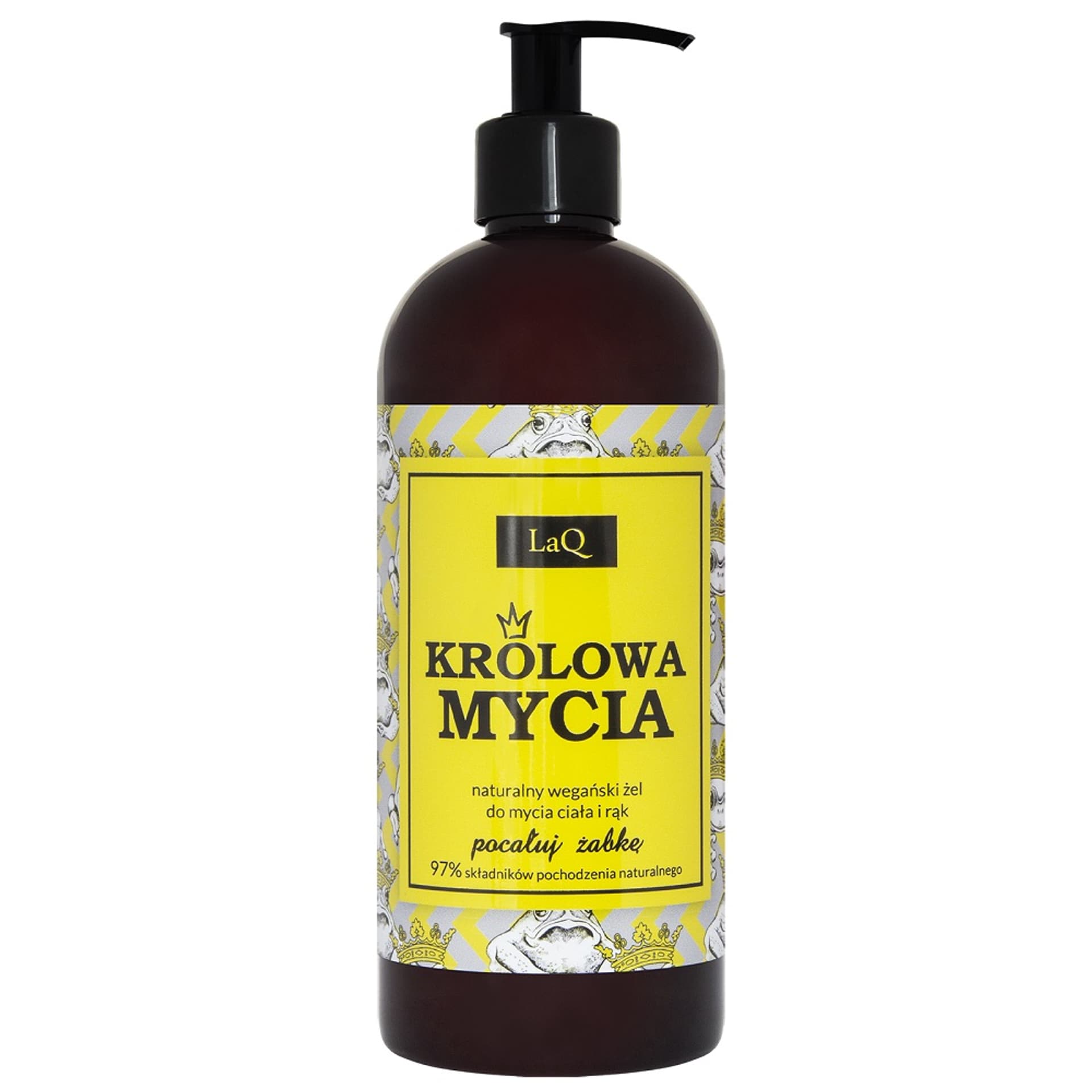 

LAQ Żel do mycia ciała i rąk Królowa Mycia 400ml