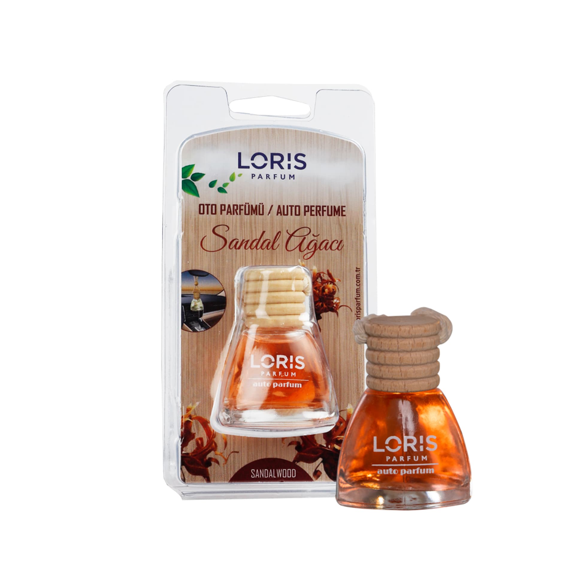 

LORIS Auto Perfume zawieszka zapachowa do samochodu Drzewo Sandałowe 10ml