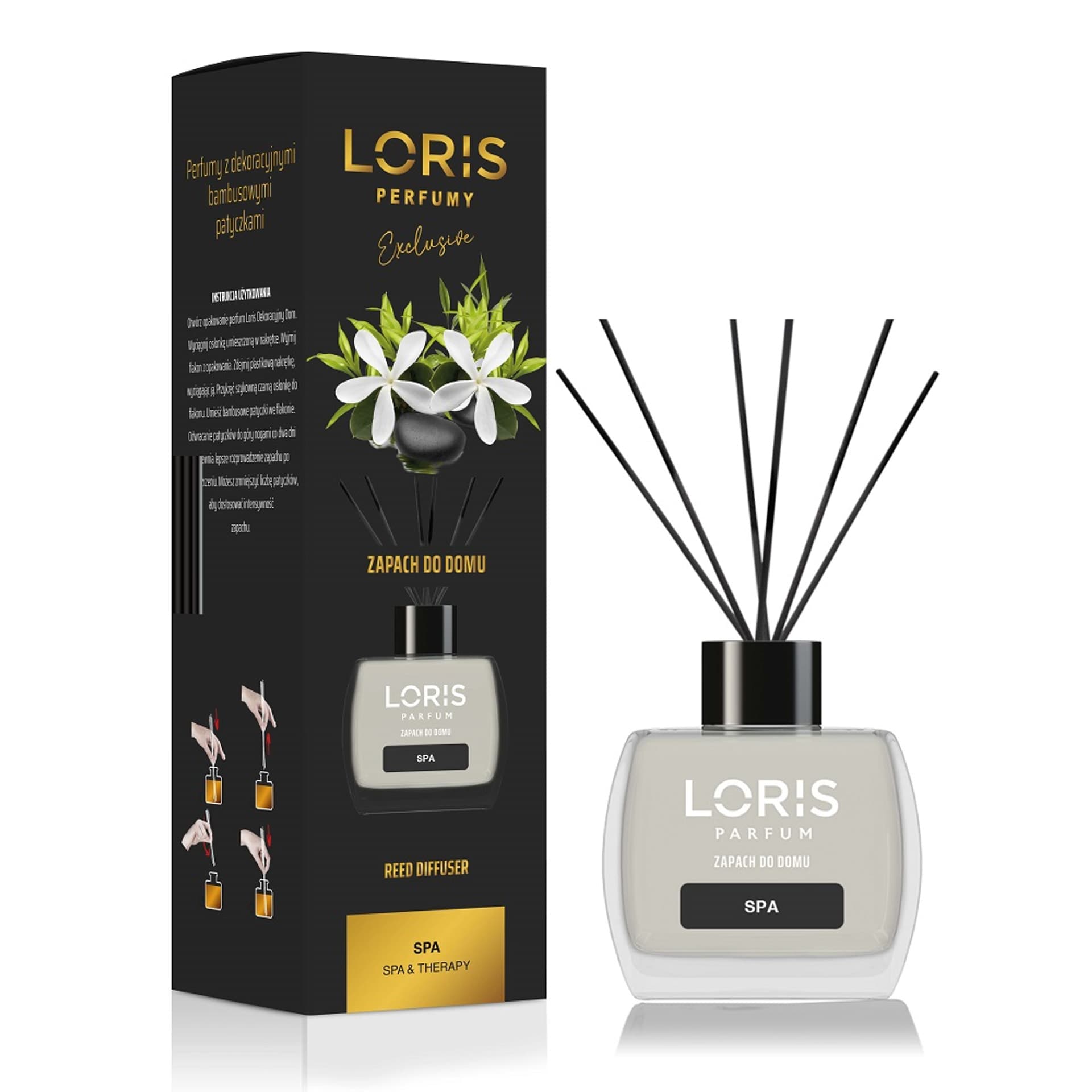 

LORIS Reed Diffuser dyfuzor zapachowy z patyczkami Spa Teraphy 120ml