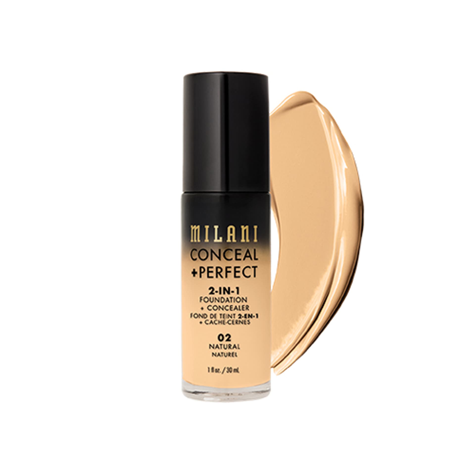 

MILANI Perfect 2in1 Foundation kryjący podkład do twarzy Natural 30ml