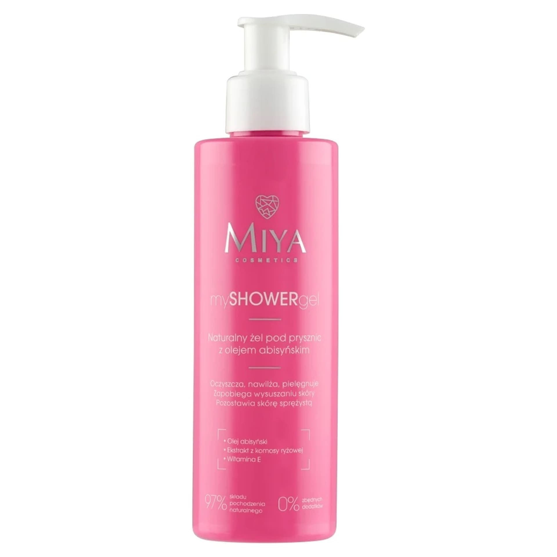 

MIYA MySHOWERgel naturalny żel pod prysznic z olejkiem abisyńskim 190ml