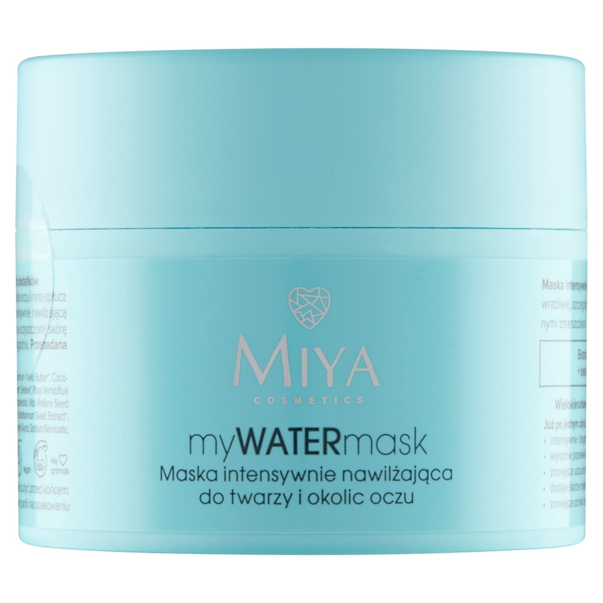 

MIYA MyWATERmask Intensywnie nawilżająca maska do twarzy i okolic oczu 50ml