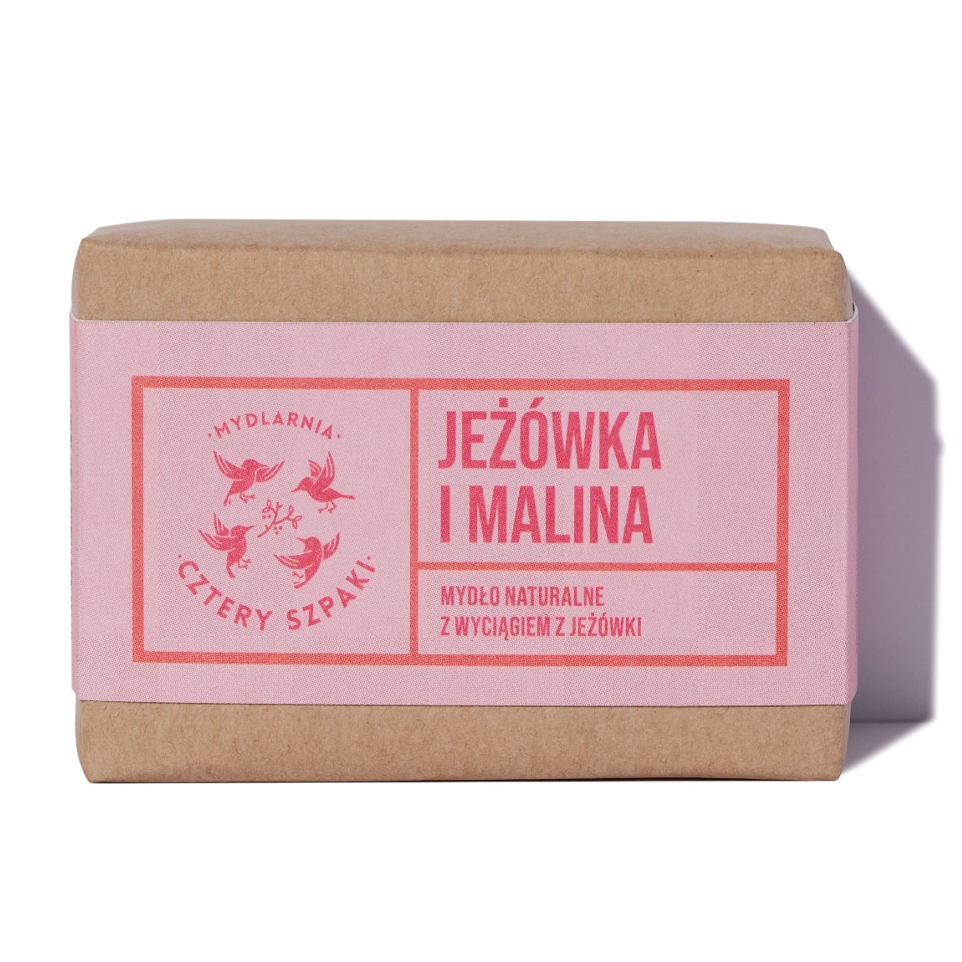 

MYDLARNIA CZTERY SZPAKI Mydło naturalne Jeżówka i Malina 110g