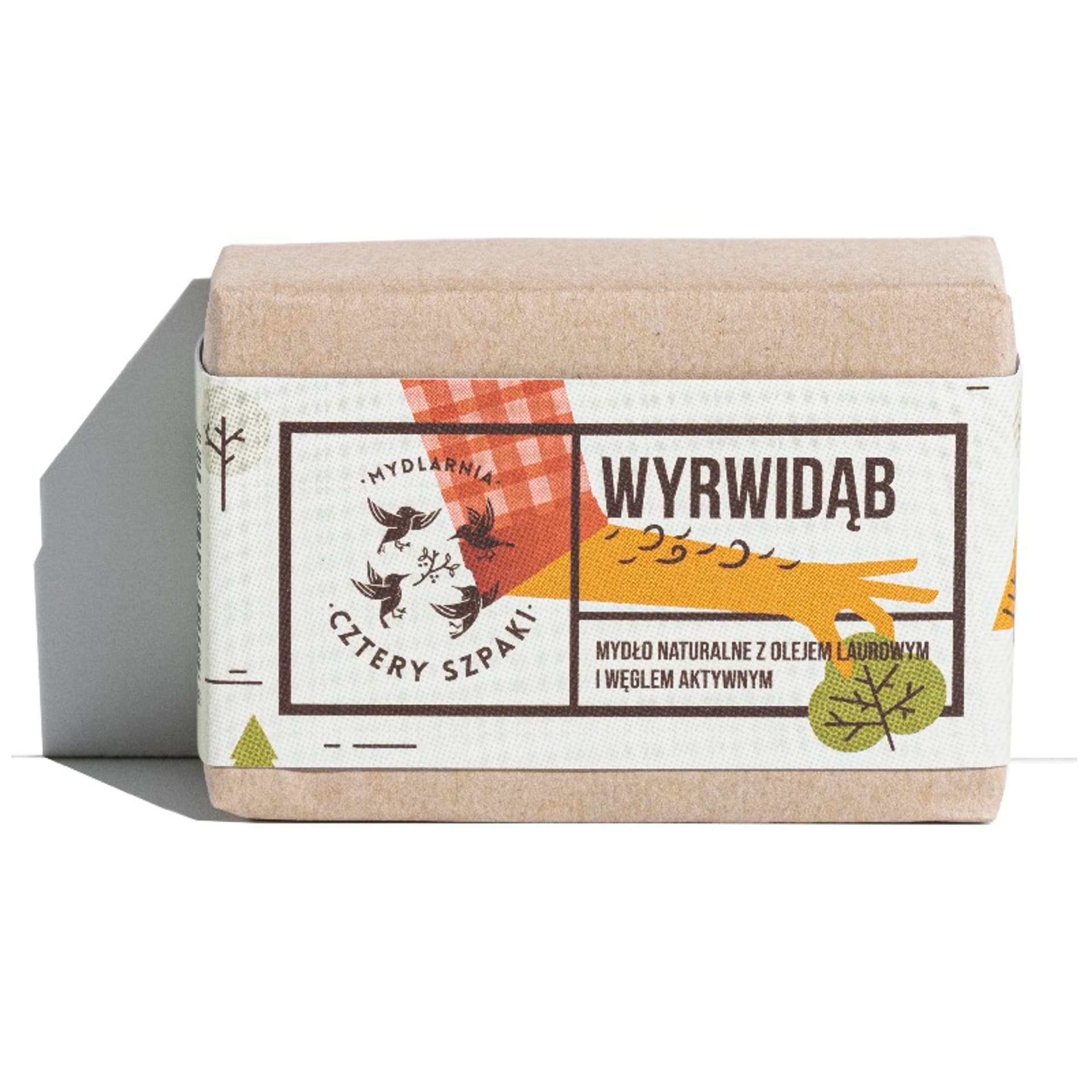 

MYDLARNIA CZTERY SZPAKI Naturalne mydło dla mężczyzn Wyrwidąb 110g