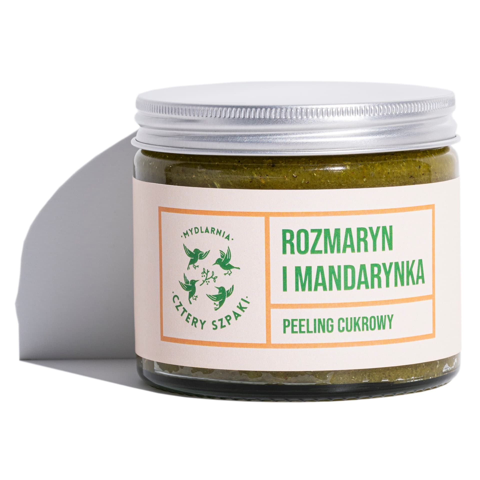 

MYDLARNIA CZTERY SZPAKI Peeling cukrowy do ciała Rozmaryn i Mandarynka 250ml