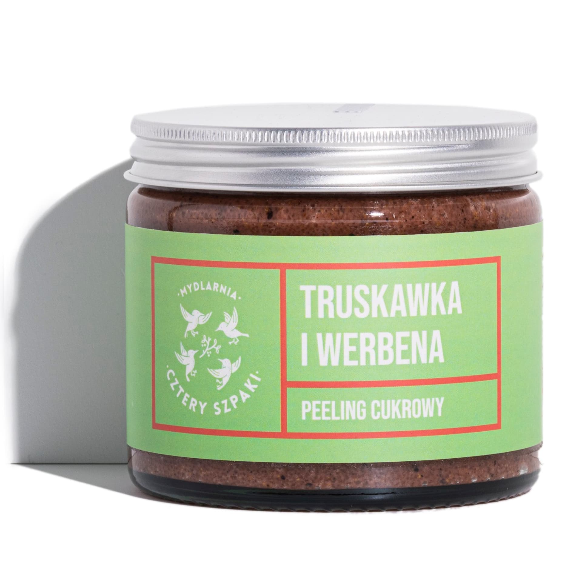 

MYDLARNIA CZTERY SZPAKI Peeling cukrowy do ciała Truskawka i Werbena 250ml