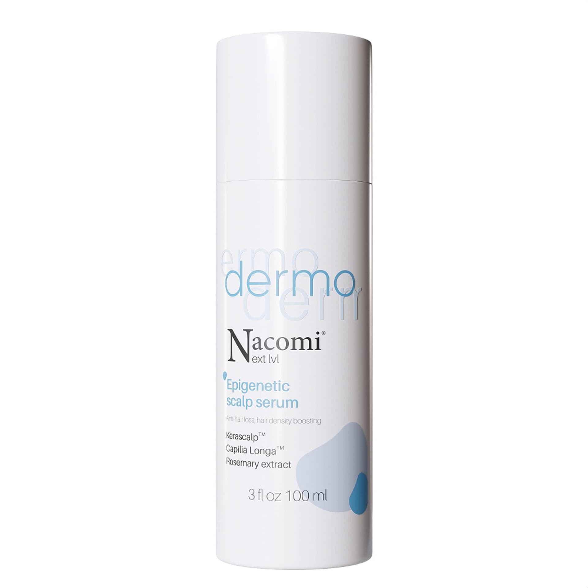 

NACOMI Next Level Dermo epigenetyczne serum do skóry głowy zapobiegające wypadaniu włosów i zagęszczające 100ml
