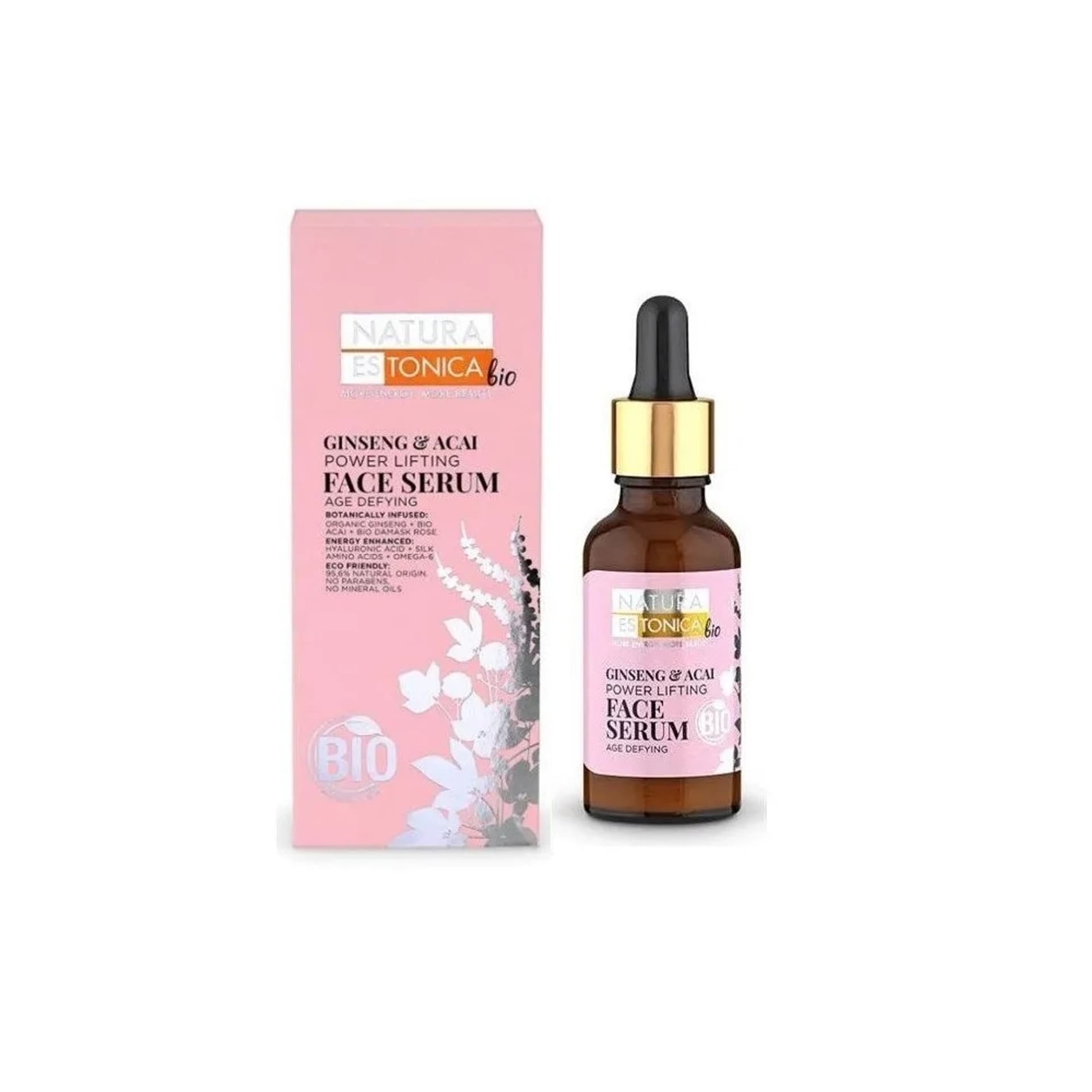 

NATURA ESTONICA Ginsegn Acai Power Lifting Face Serum intensywnie liftingujace serum przeciwzmarszczkowe do twarzy 30ml