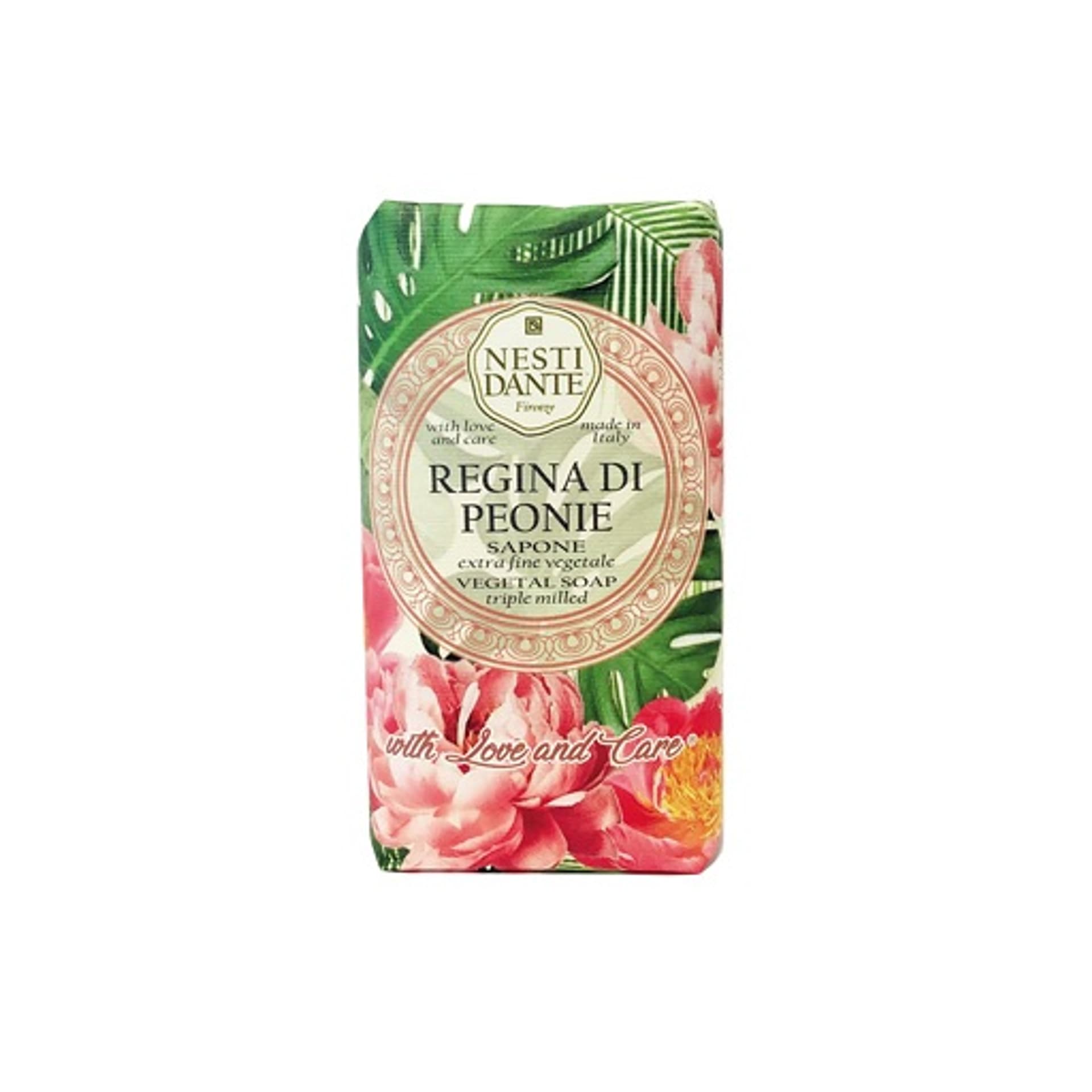 

NESTI DANTE Regina Di Peonie Sapone naturalne mydło toaletowe Piwonia 250g