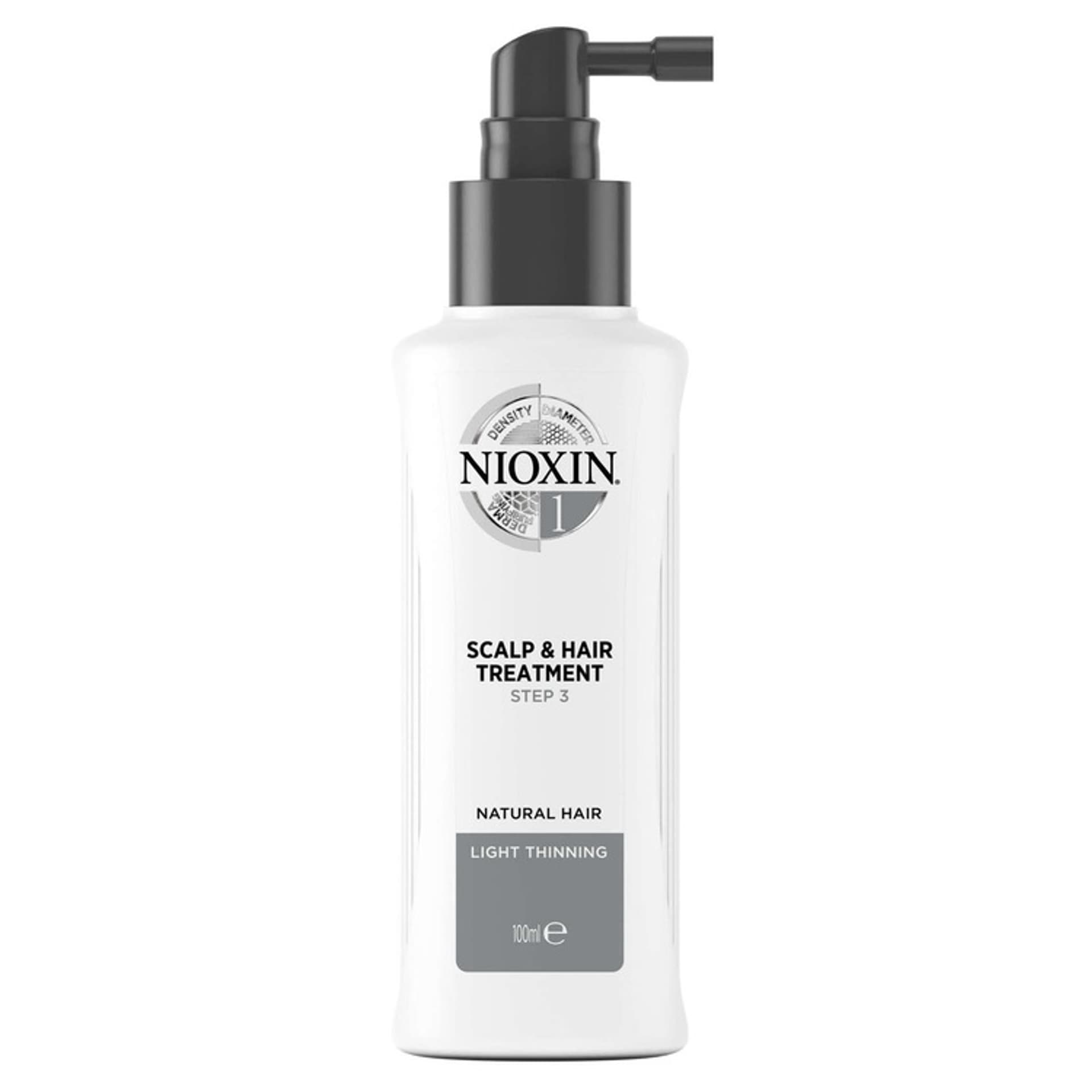 

NIOXIN System 1 Leave-In Scalp Hair Treatment kuracja bez spłukiwania do skóry głowy i włosów naturalnych lekko przerzedzonych 100ml