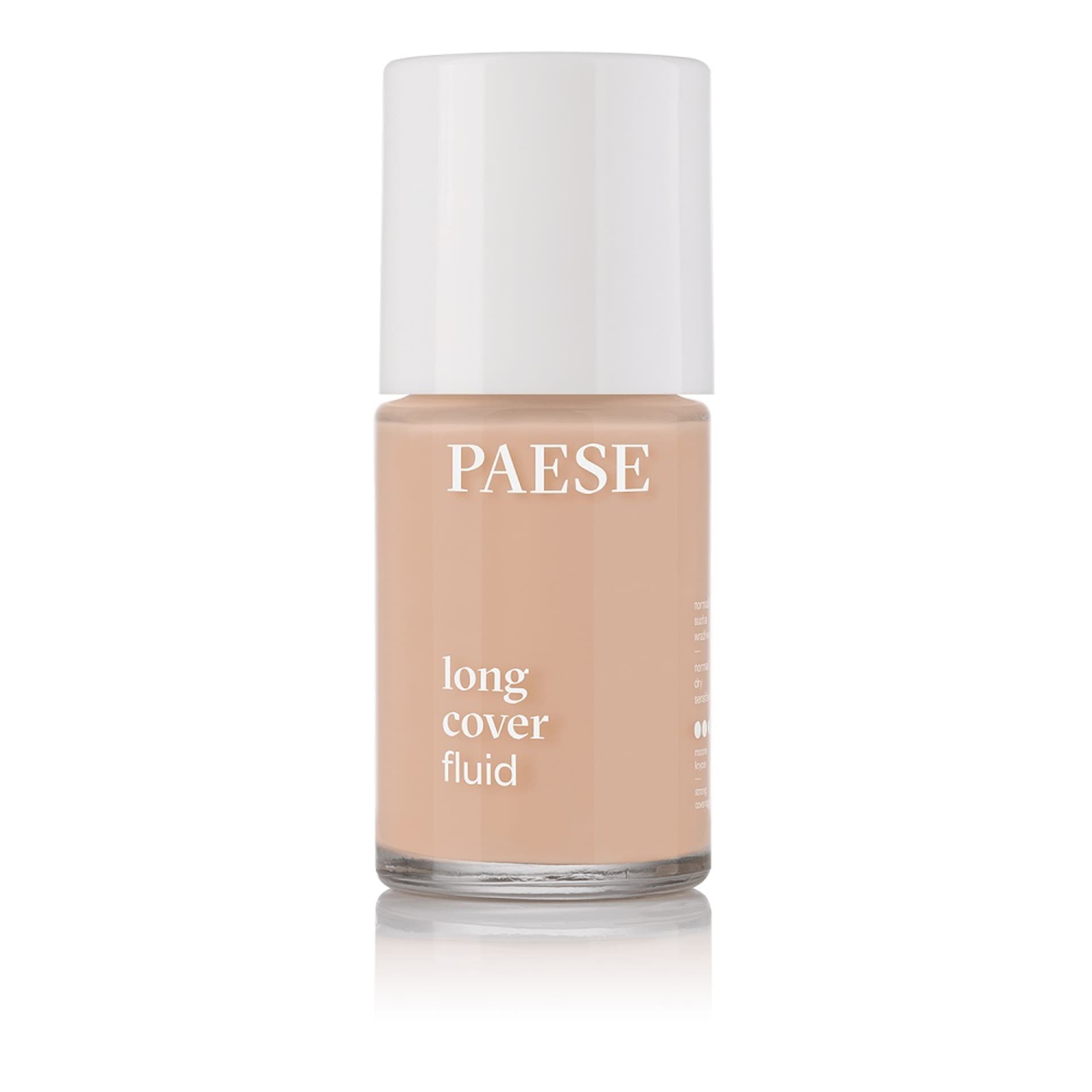 

PAESE Long Cover Fluid podkład kryjący o przedłużonej twałości 03 Złoty Beż 30ml