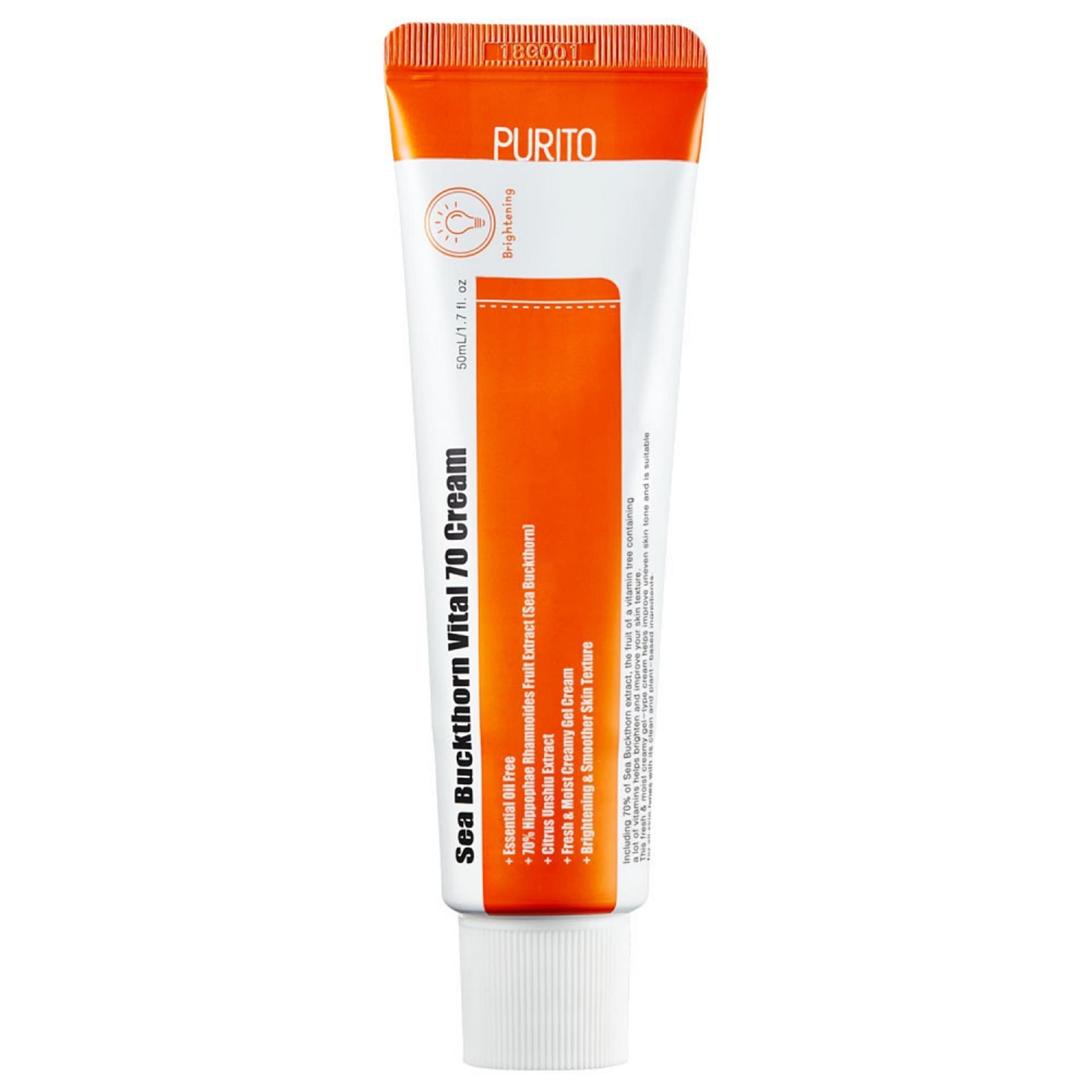

PURITO Sea Buckthorn Vital 70 Cream rewitalizujący krem do twarzy 50g