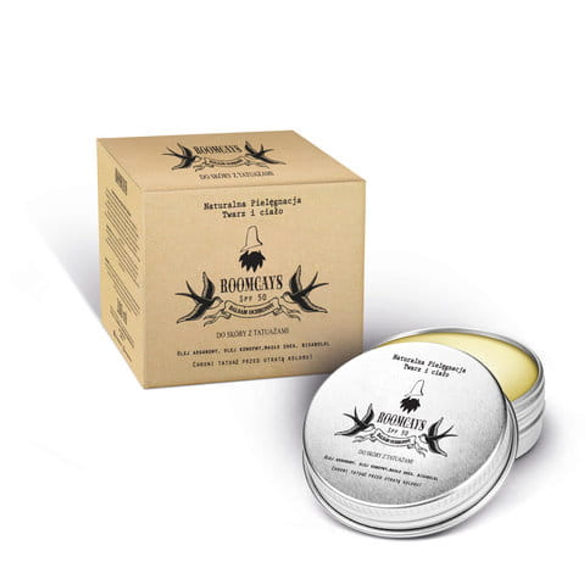 

ROOMCAYS Balsam ochronny do skóry z tatuażami 100ml