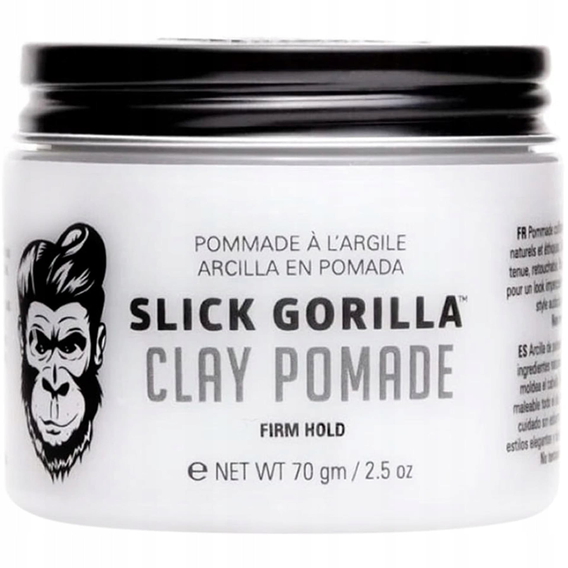 

SLICK GORILLA Clay Pomade Firm Hold matująca pomada do włosów 70g