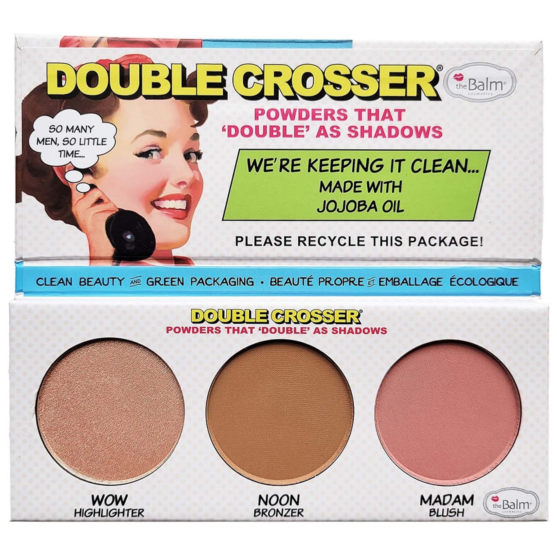 

THE BALM Double Crosser Contour Palette paleta do konturowania 8,5g