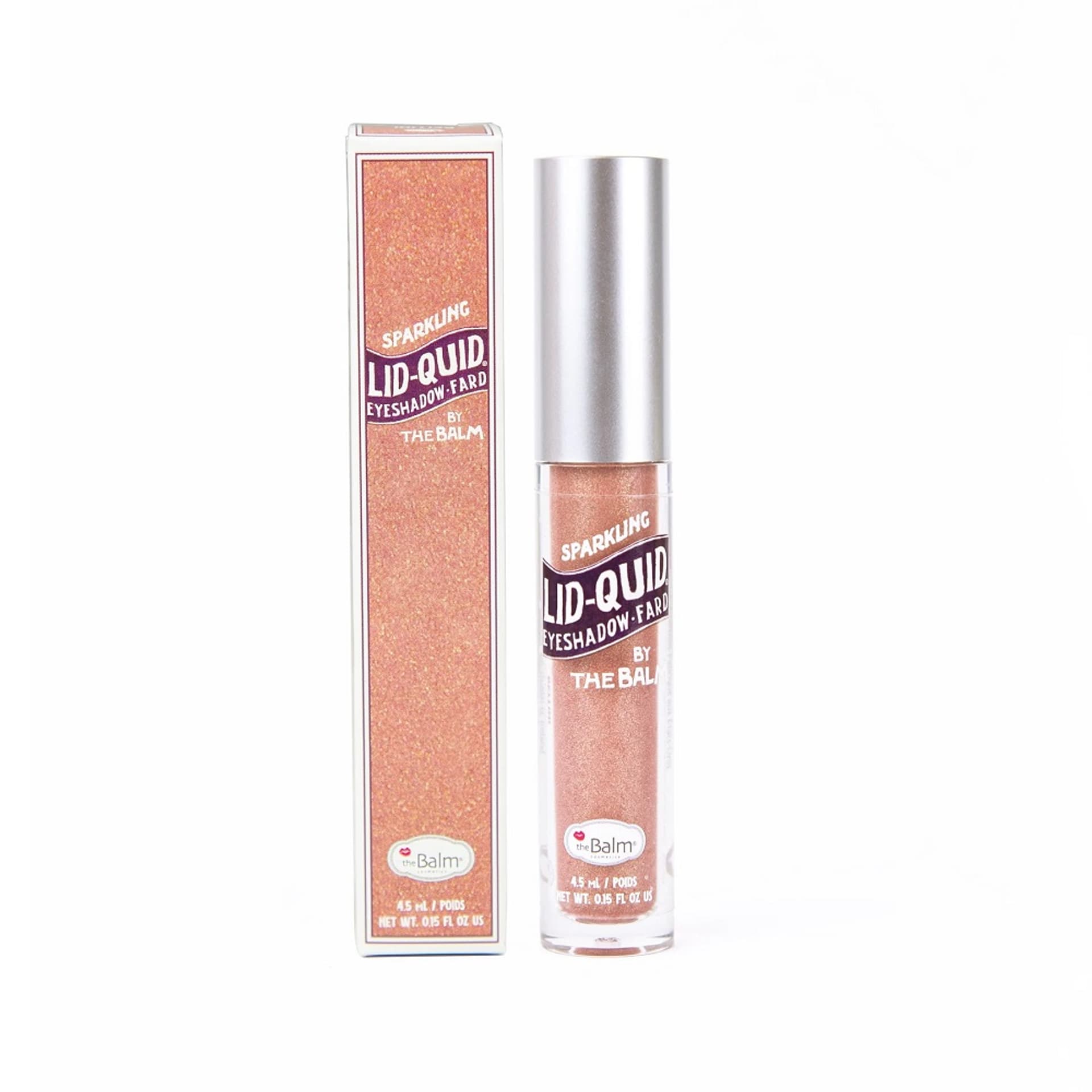 

THE BALM Lid-Quid Sparkling Eyeshadow brokatowy cień w płynie Bellini 4,5ml