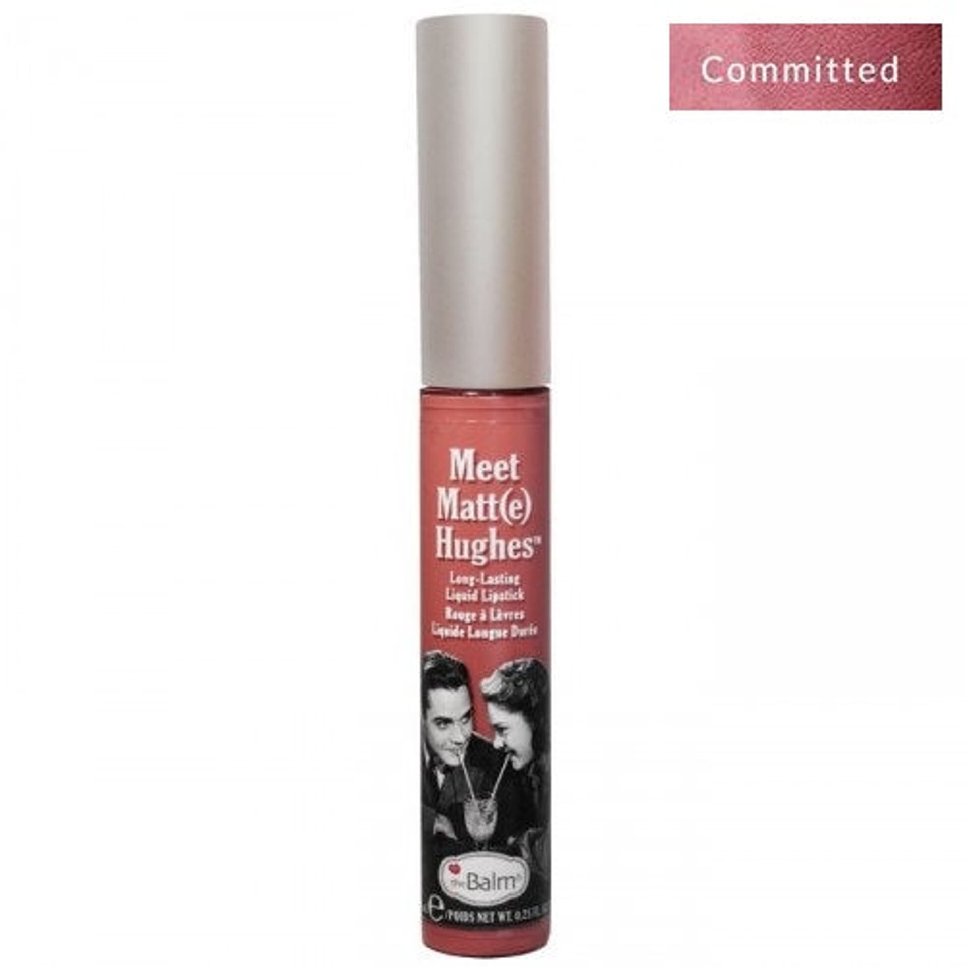 

THE BALM Meet Matte Hughes długotrwała pomadka w płynie Committed 7,4ml