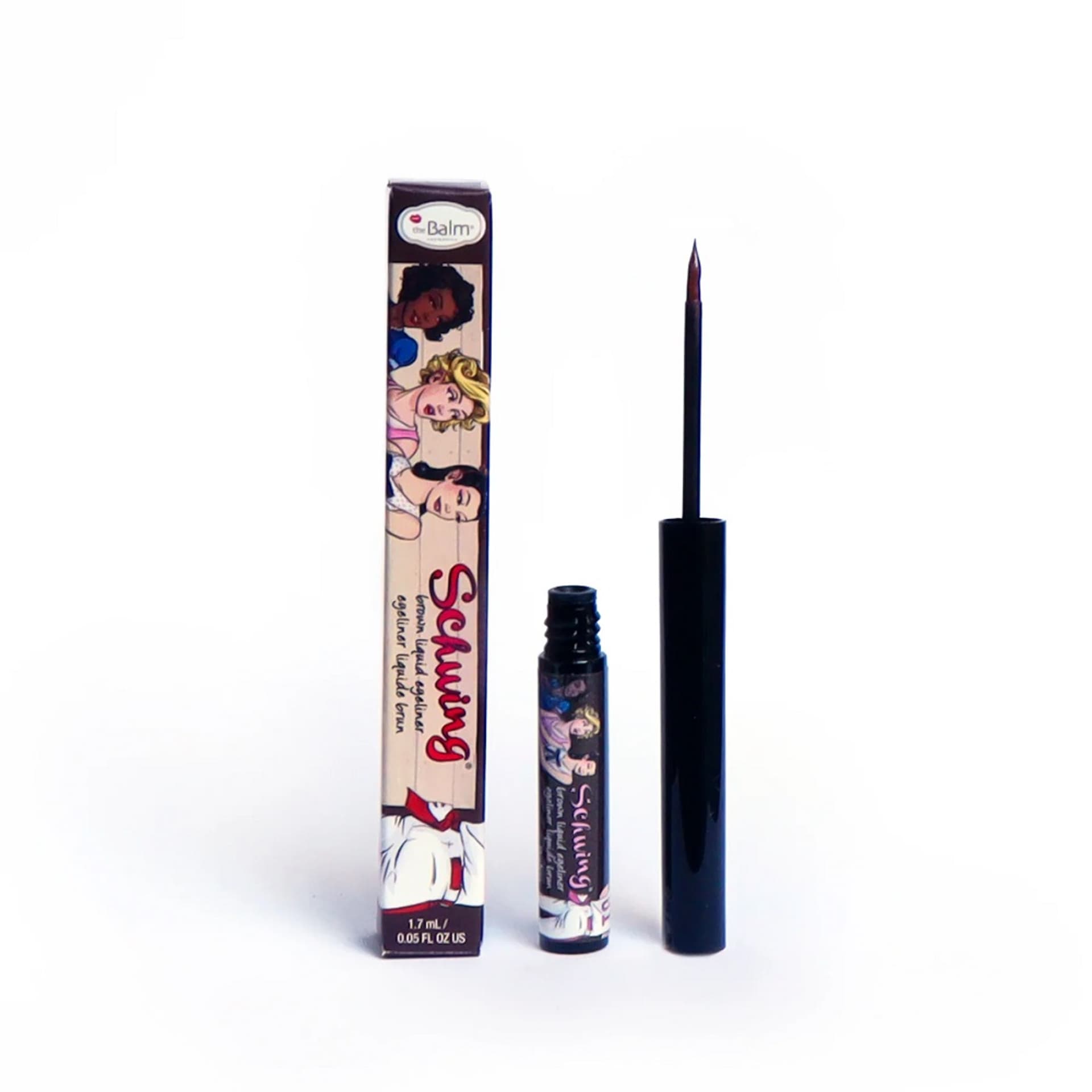 

THE BALM Schwing Liquid Eyeliner Brown eyeliner w płynie 1,7ml