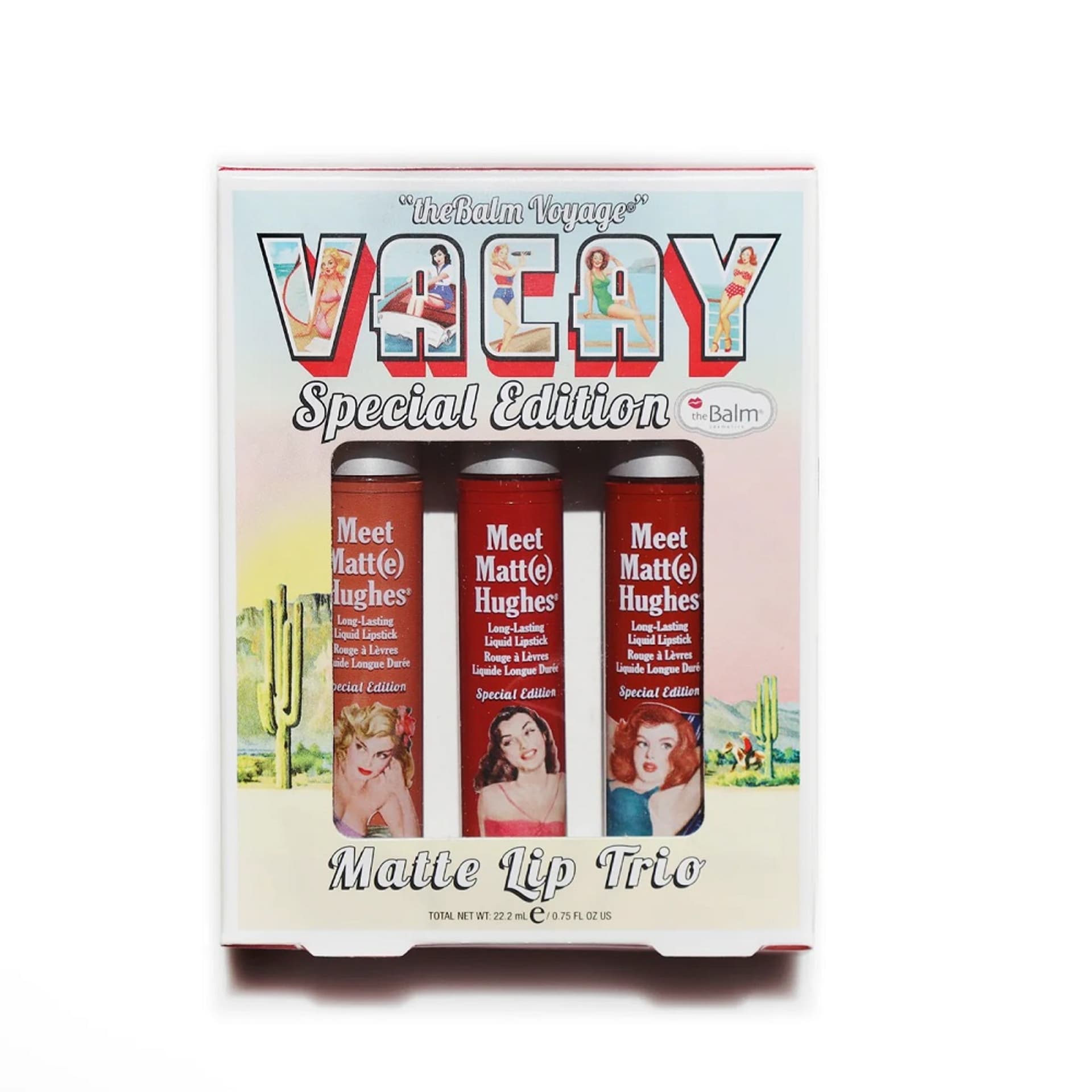 

THE BALM Vacay Special Edition Matte Lip Trio matowa pomadka do ust 3szt.