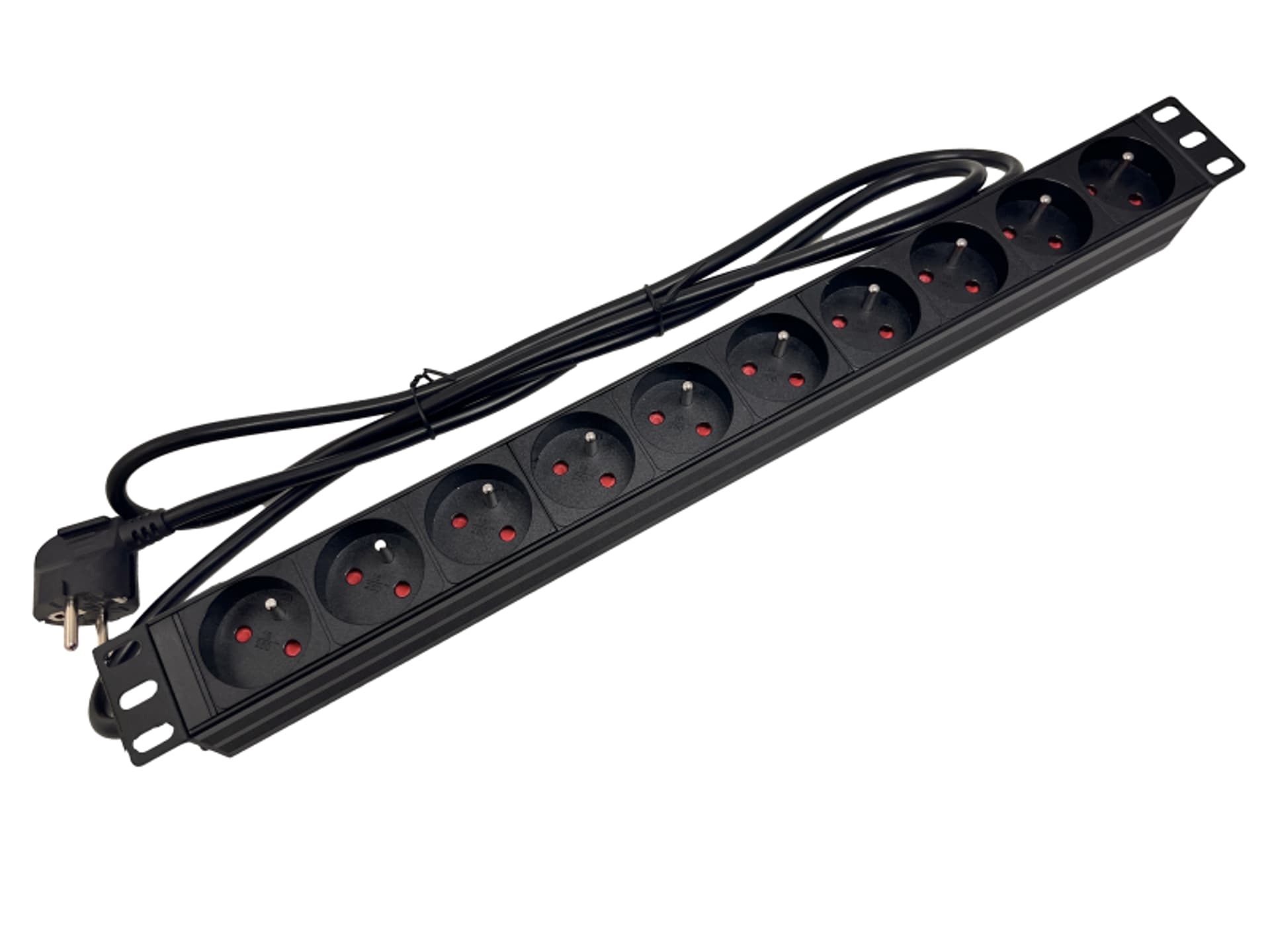 

Listwa zasilająca 19" 230V - 10 gniazd (typu E - CEE 7/5), kabel 1,8m CEE 7/7 ALANTEC - ALANTEC, Typu e - cee 7/5)/kabel 1.8m cee 7/7 alantec - alante
