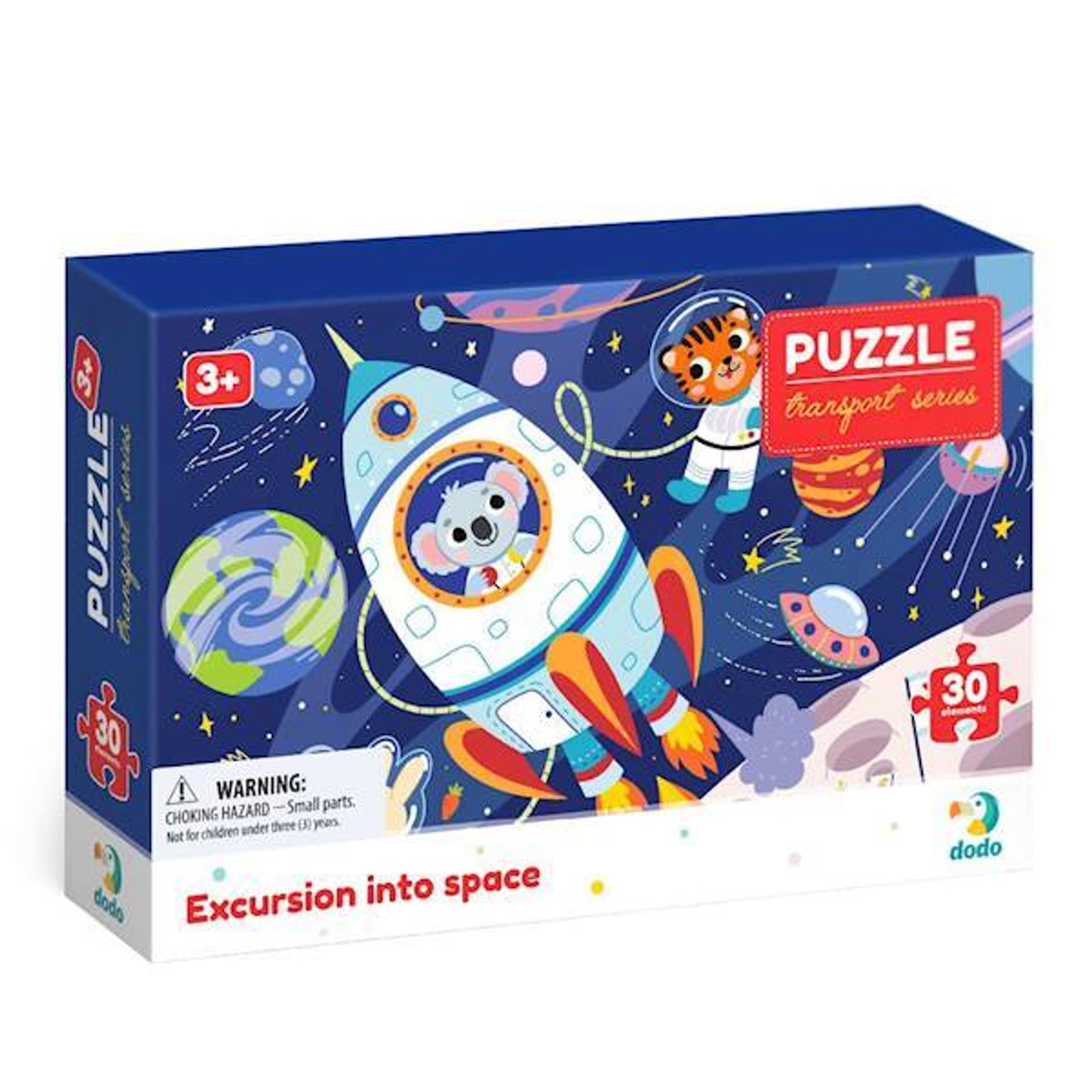 

Puzzle Wyprawa w kosmos, 30 el. 300374