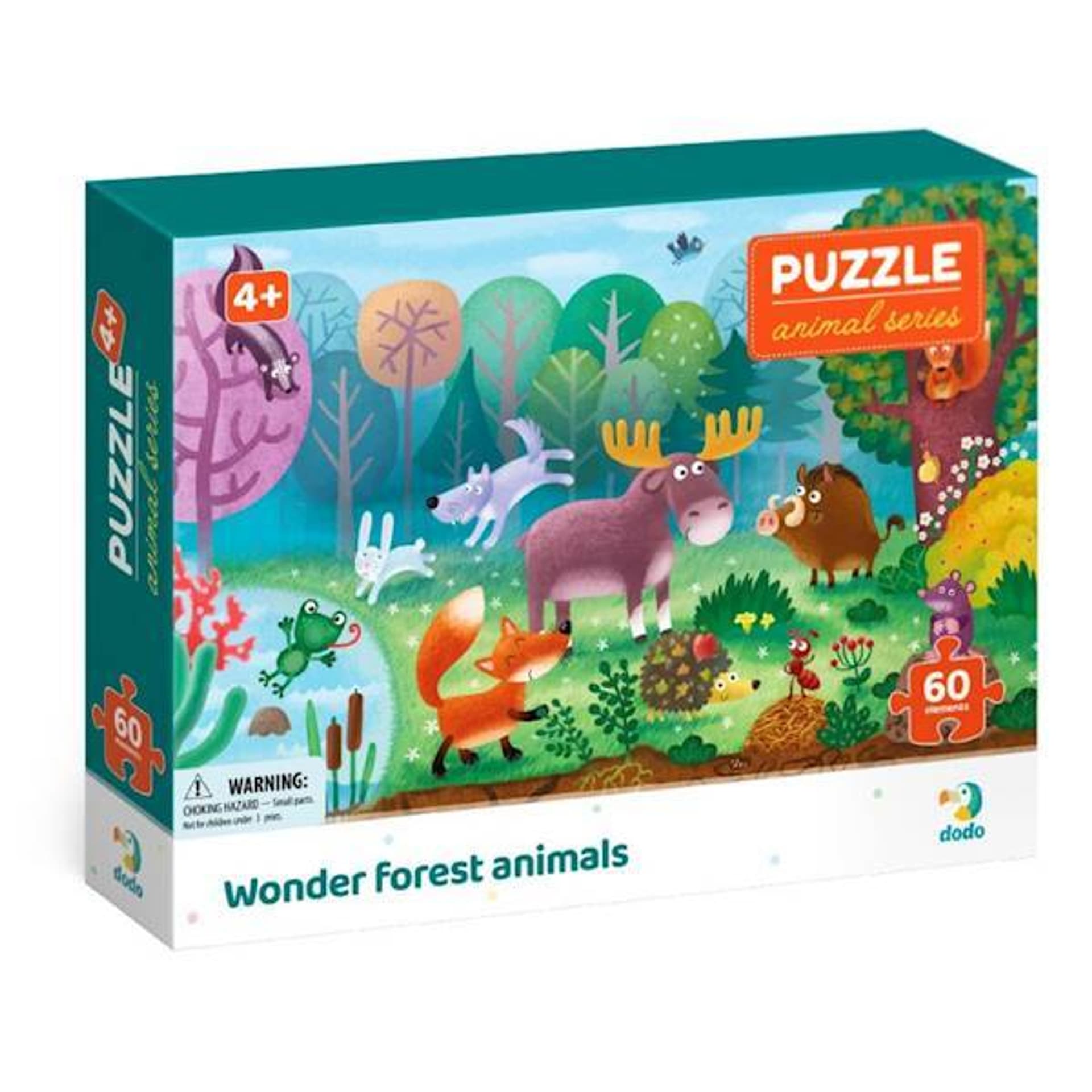 

Puzzle Niesamowite Zwierzęta Leśne, 60 el. 300375