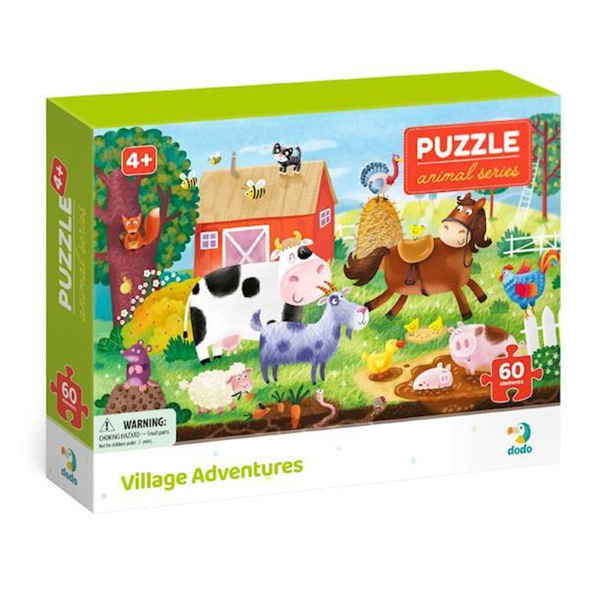 

Puzzle Wiejska Przygoda, 60 el. 300377