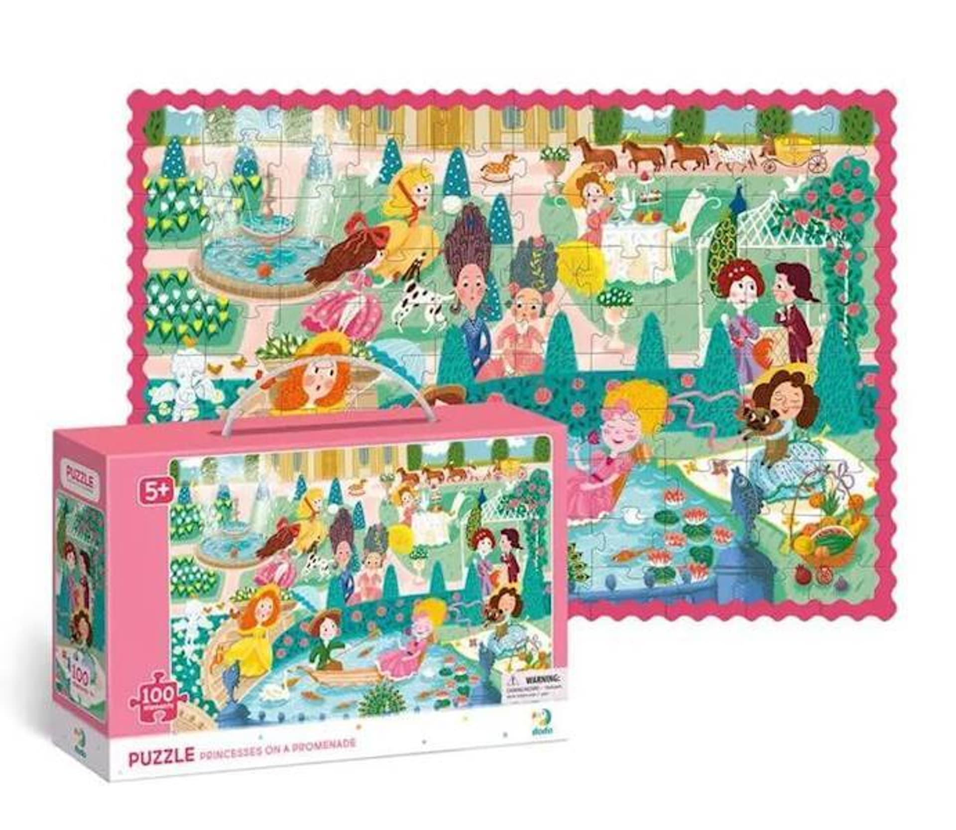 

Puzzle Księżniczki na spacerze, 100 el. 300404