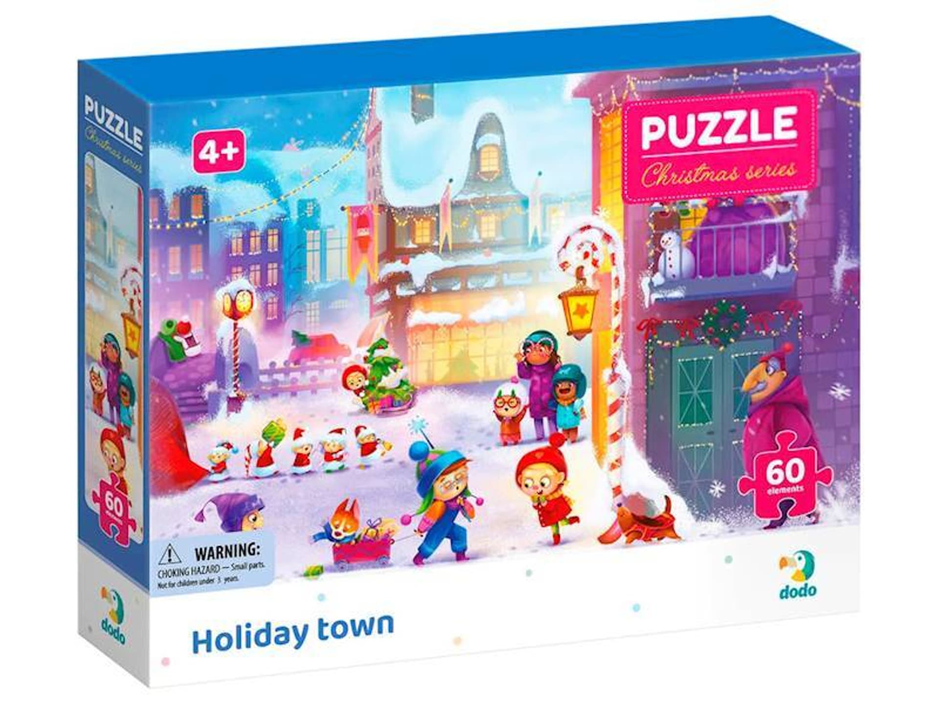 

Puzzle Świąteczne Miasteczko, 60 el. 300576