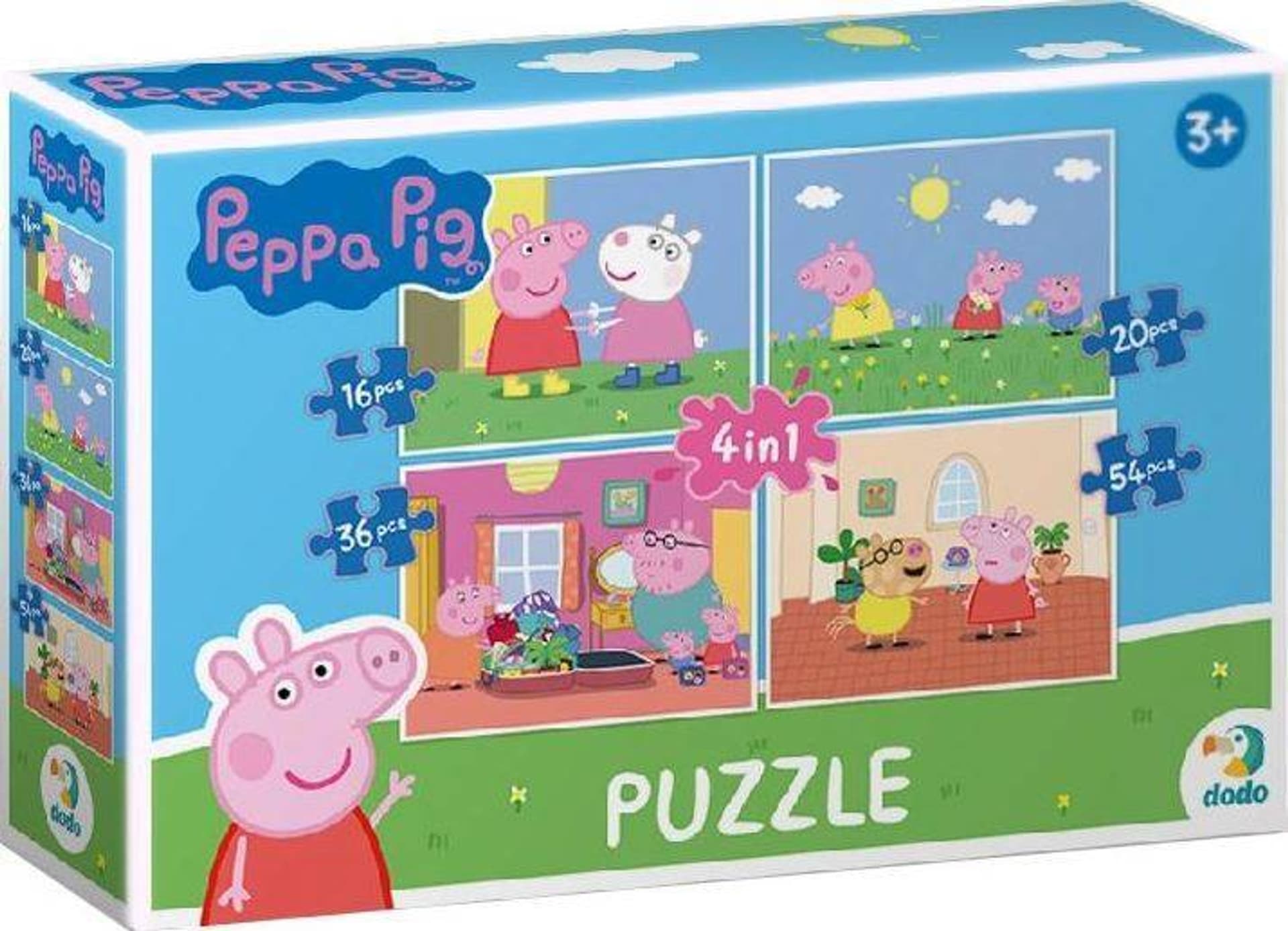 

Puzzle 4 in 1 Peppa Pig 200343