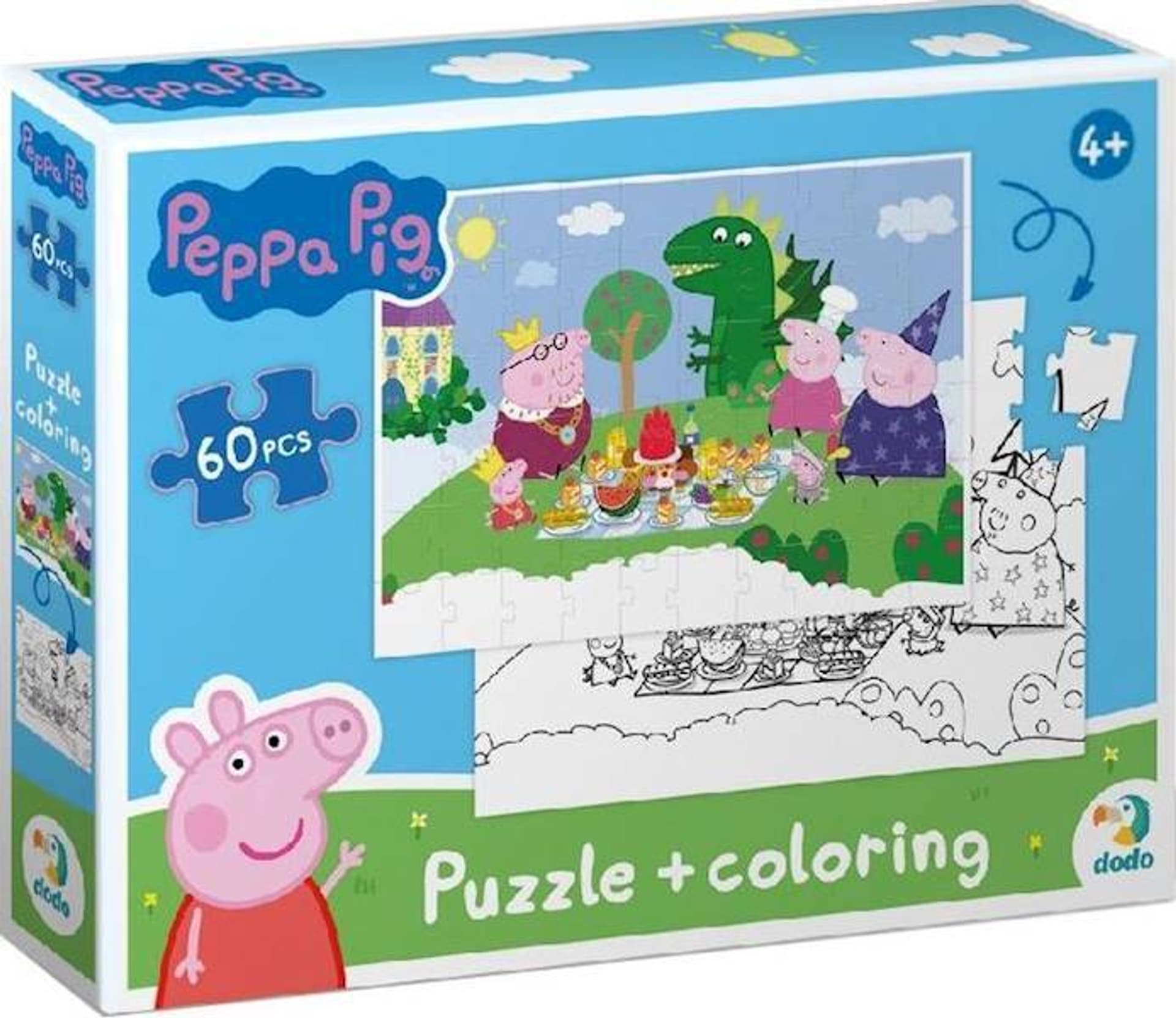 

Puzzle 2 in 1 Peppa Pig 60 el. 200118