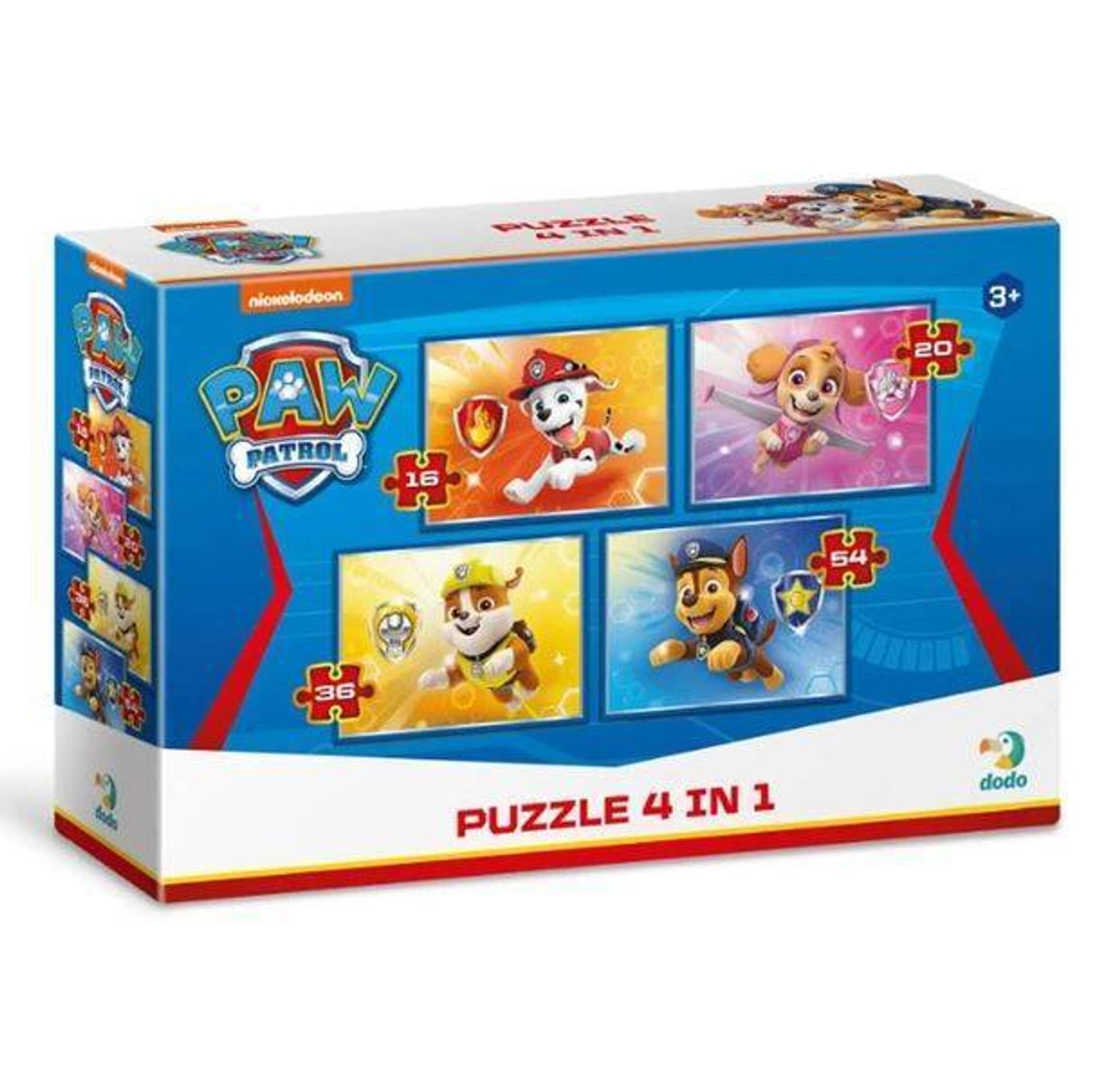 

Puzzle 4 in 1 Paw Patrol 200158